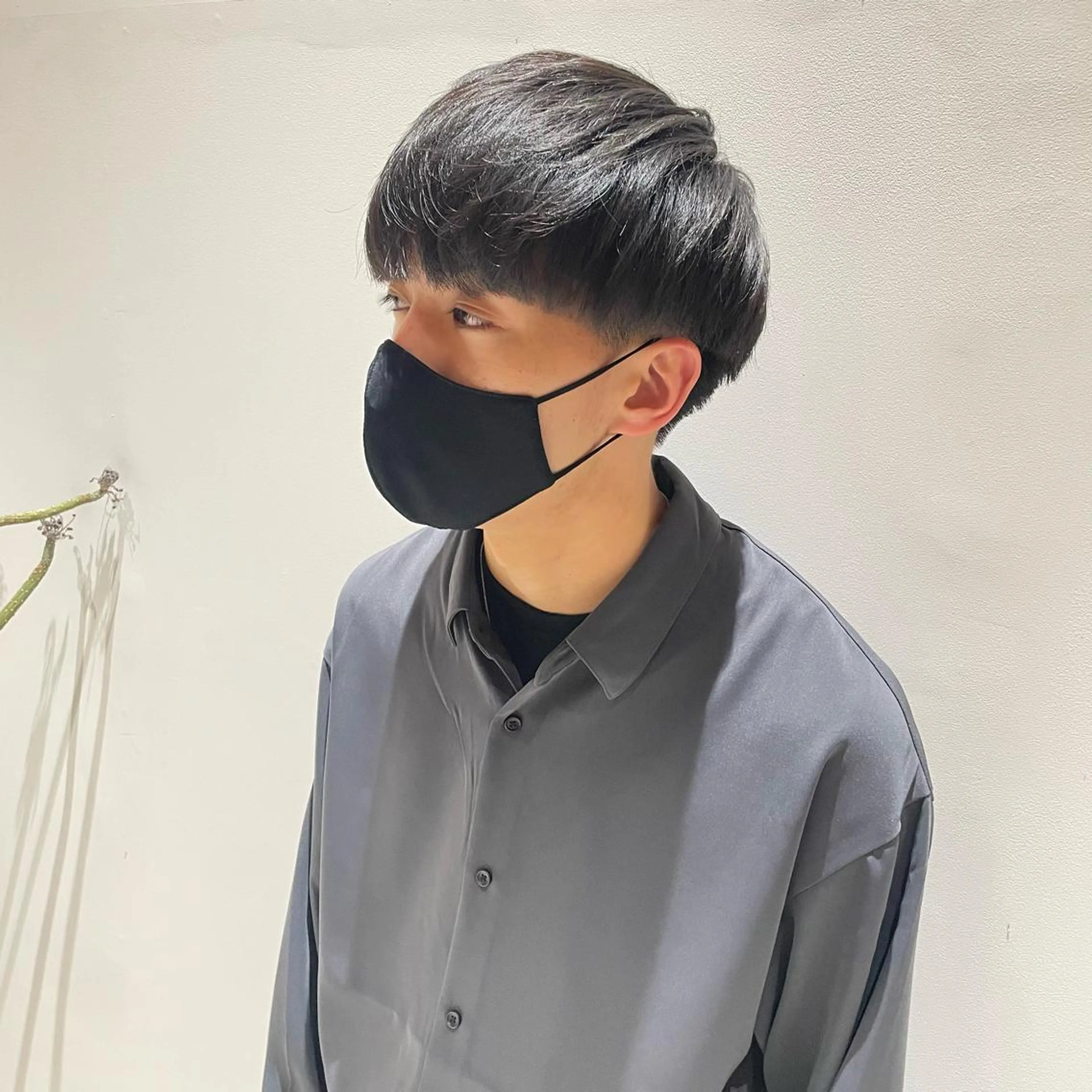 メンズ マッシュ カット SOU所属・ふるかわ れなのヘアスタイル