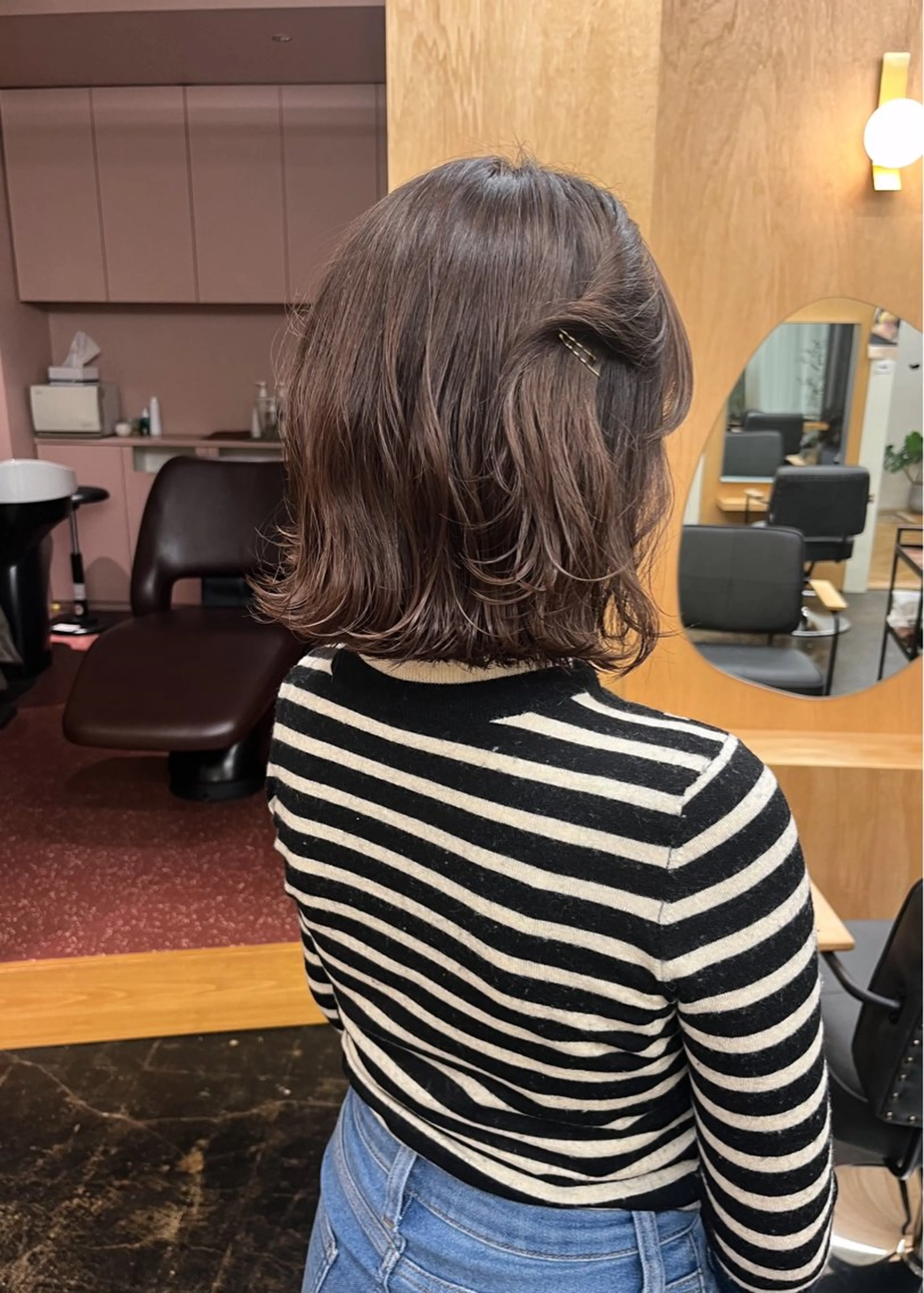 ショート 西山 紗耶香🪽 透明感カラー/ボブのヘアスタイル