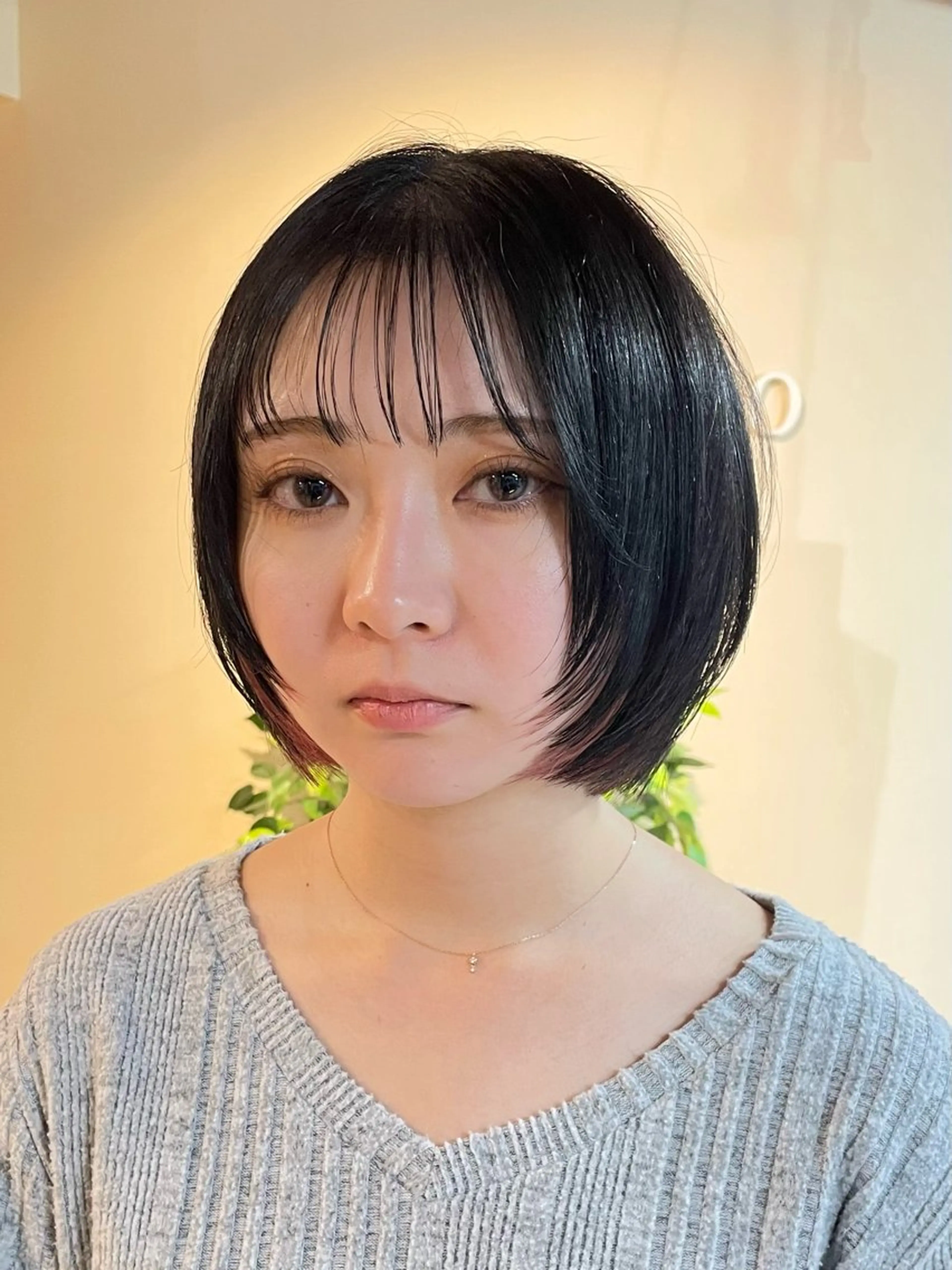 ショート ボブレイヤー ボブ レイヤーカット 宮本 いぶきのヘアスタイル