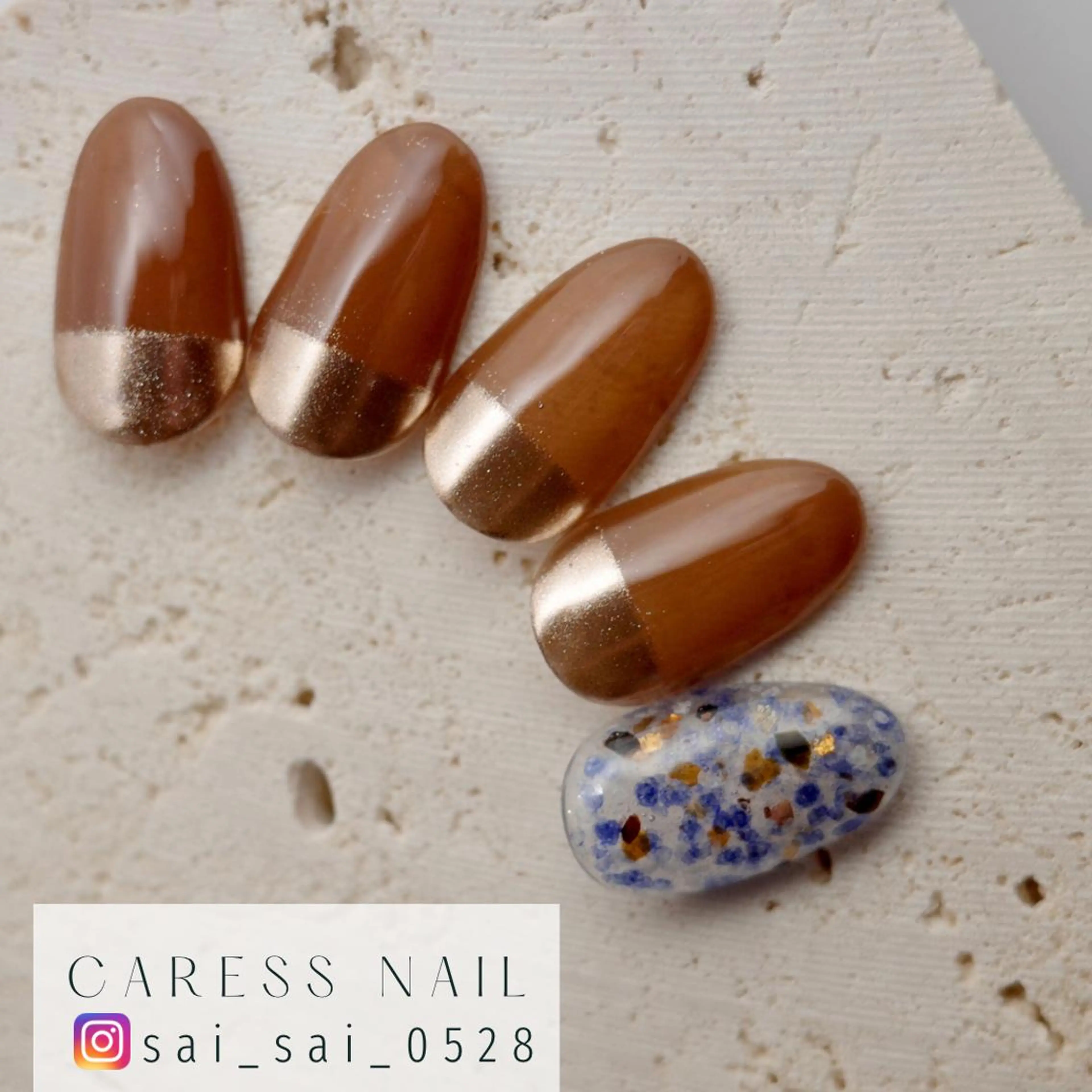 ネイル caress  nail カレスネイル　代々木上原所属・カレスネイル さいのネイルデザイン