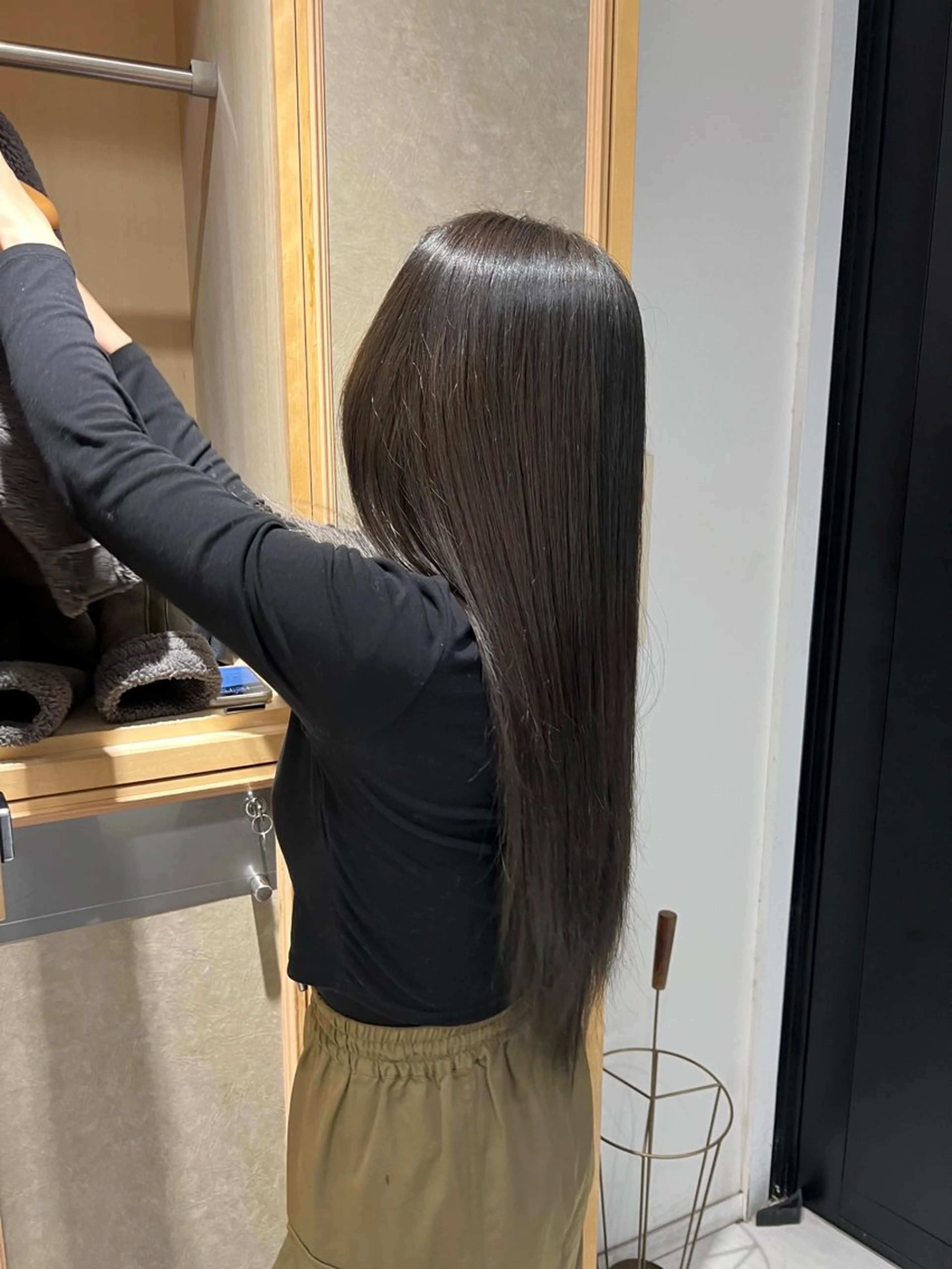 ロング 縮毛矯正 トリートメント ヘッドスパ 縮毛矯正/艶カラー 🌻🌻MIREIのヘアスタイル
