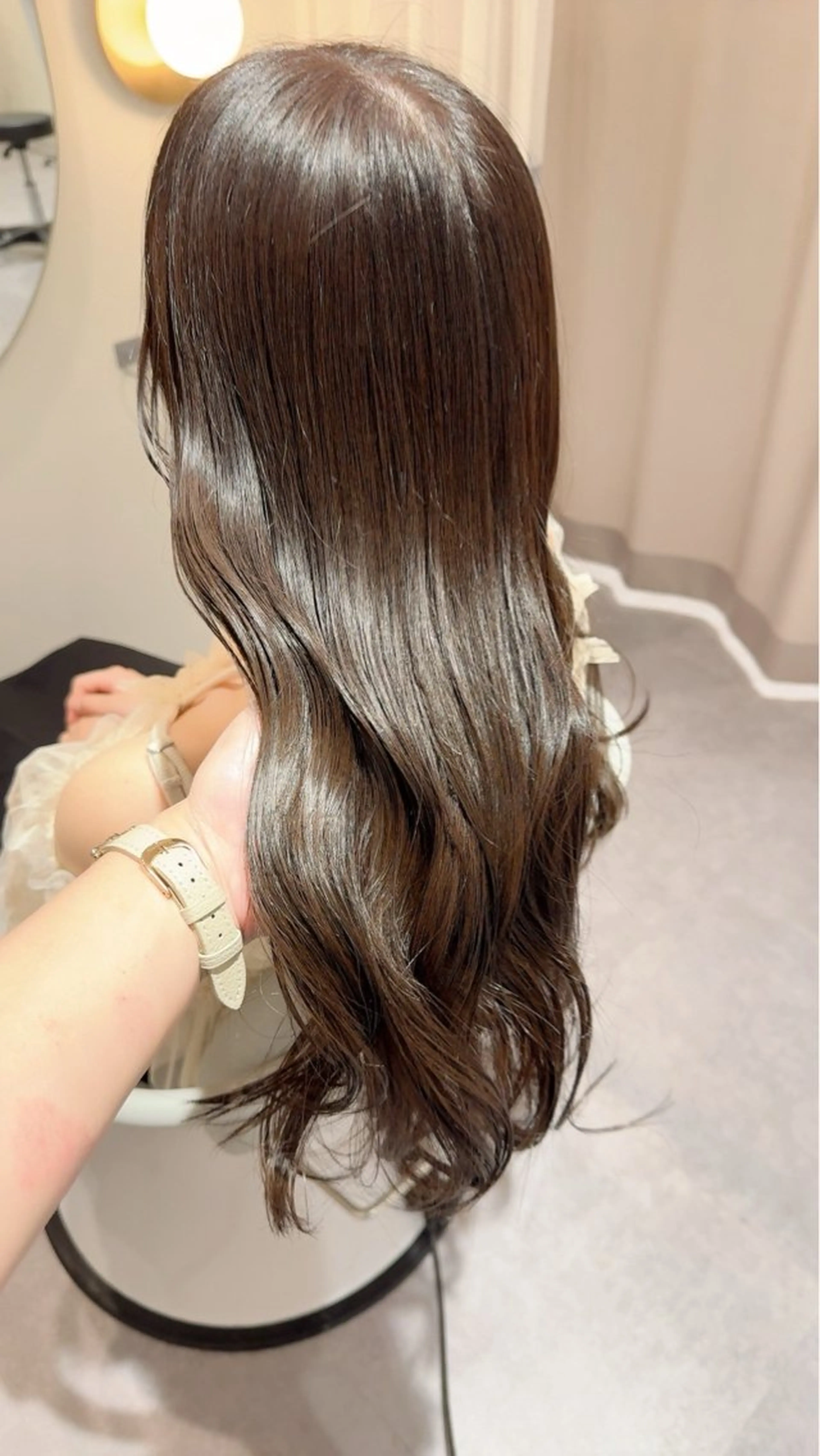 ロング カラー ヘアカラー 近藤 若菜のヘアスタイル