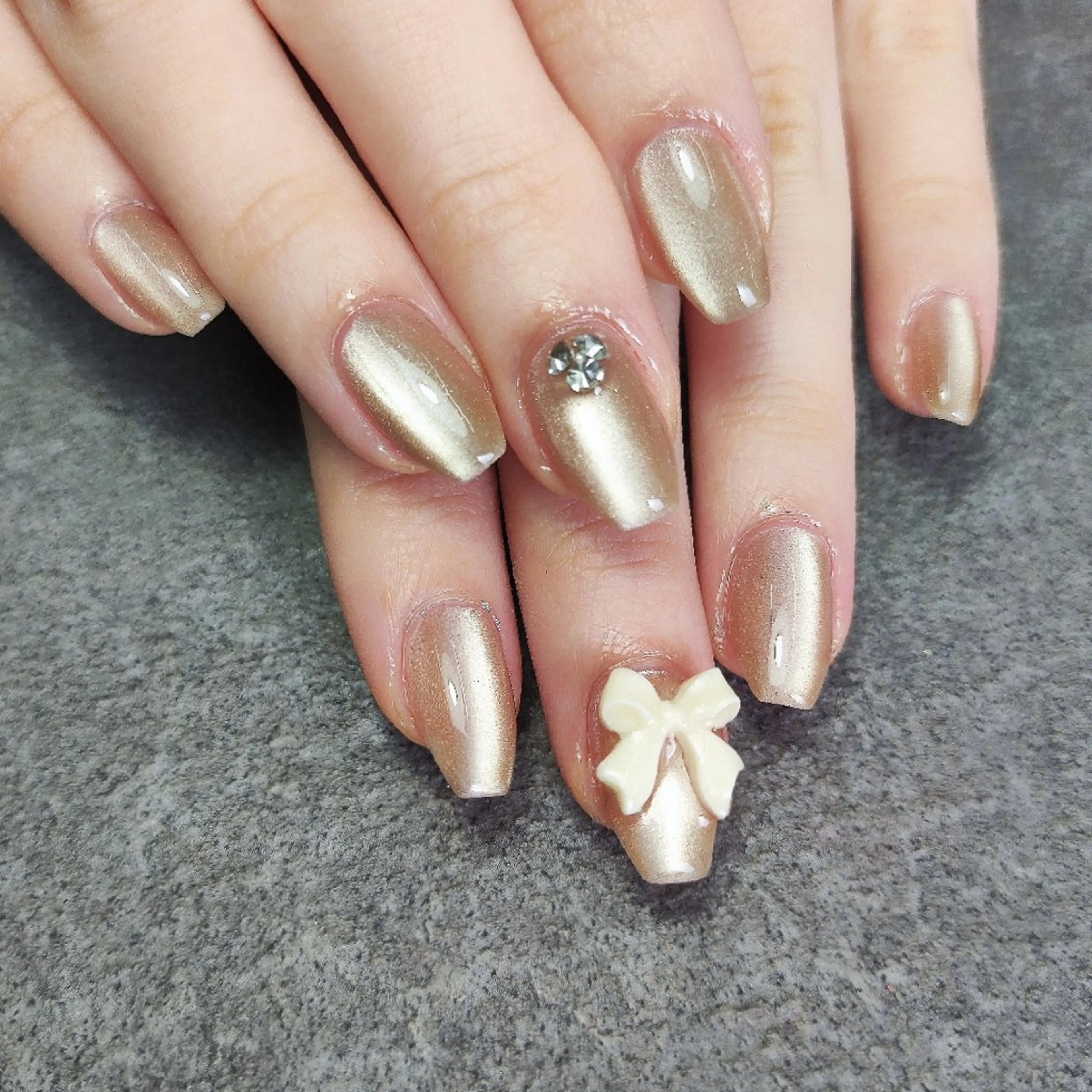 ネイル マグネットネイル ハンドネイル 個人サロン saltnailのネイルデザイン
