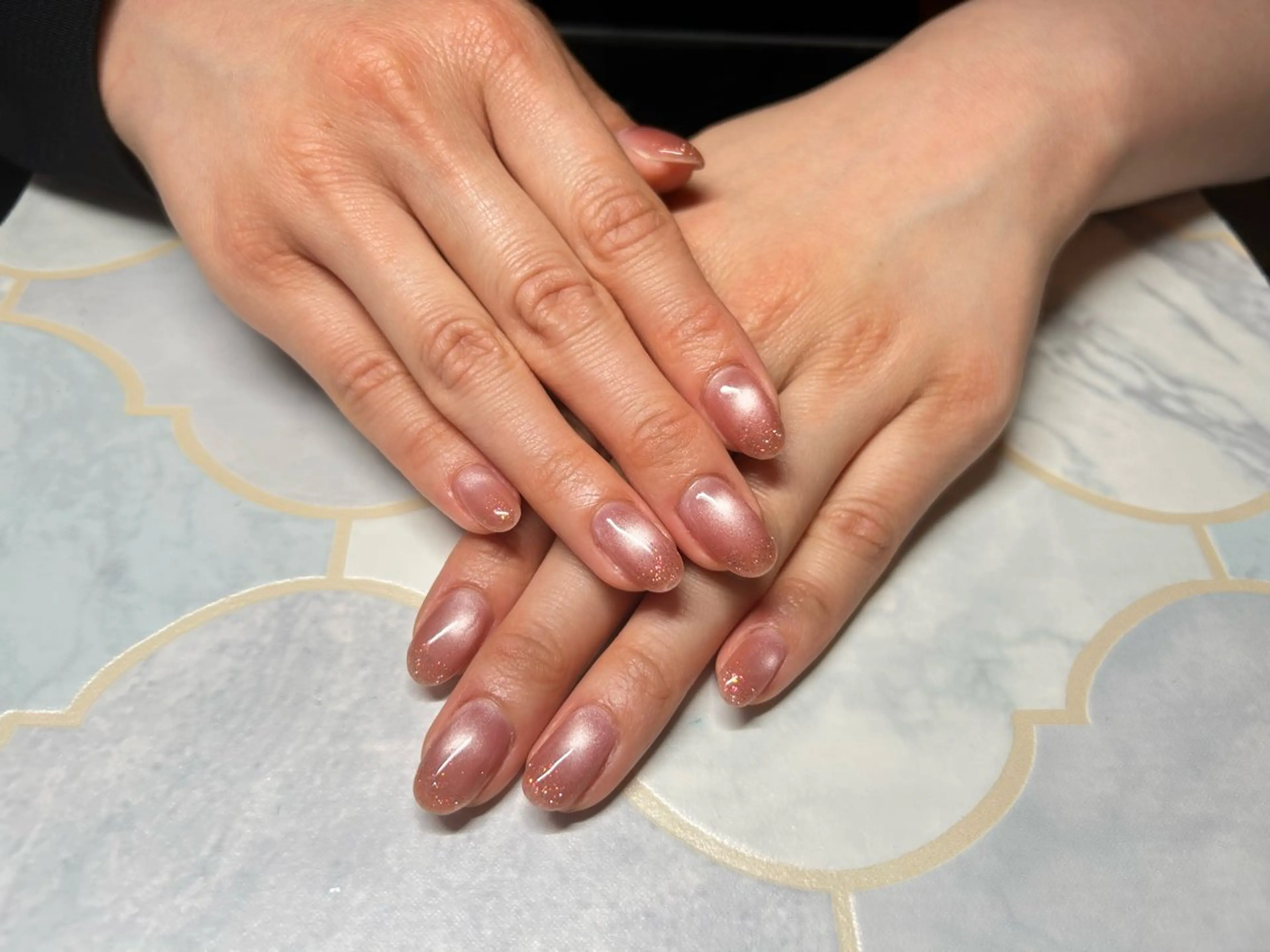 ネイル フラッシュネイル マグネットネイル ハンドネイル Lisa’s Salonのネイルデザイン