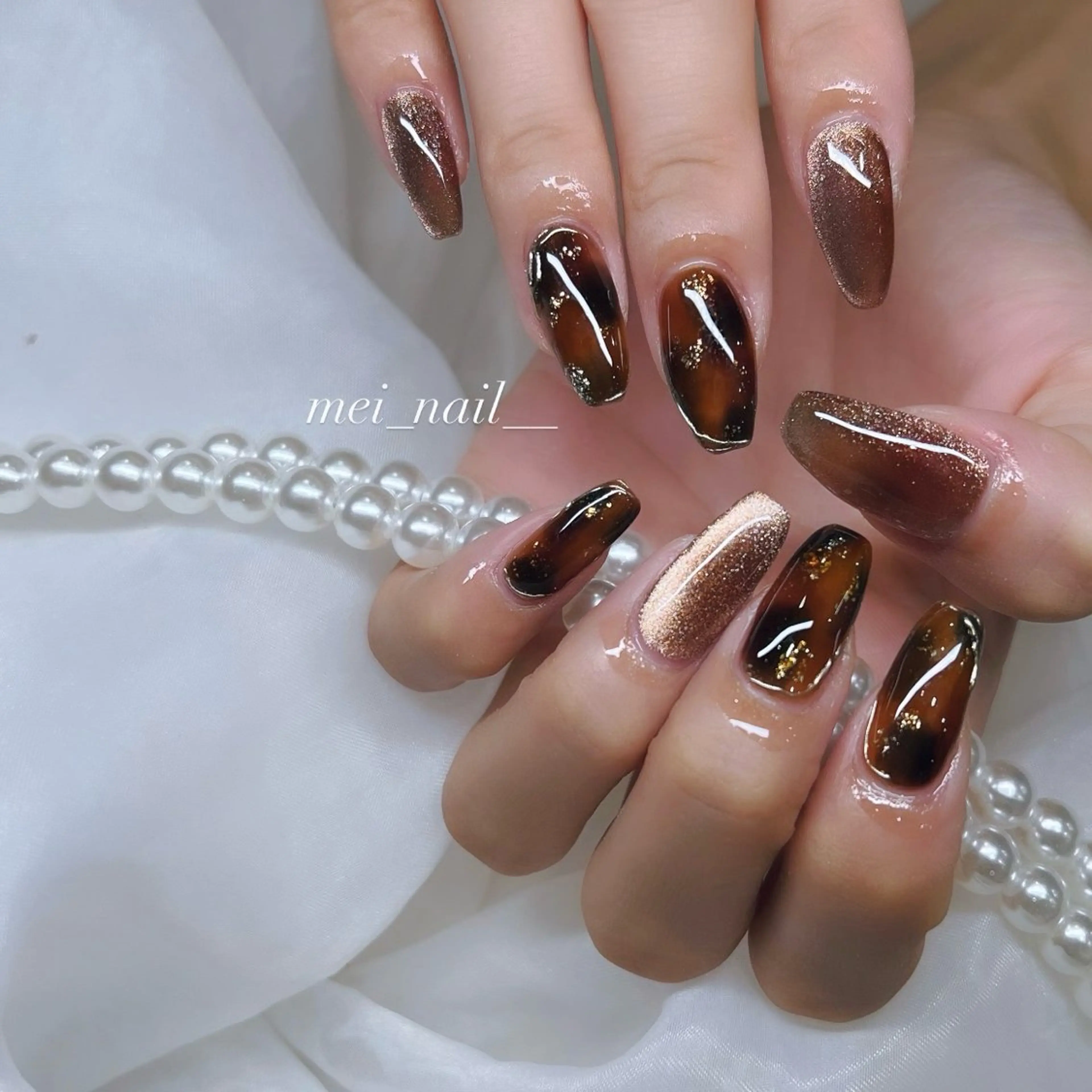 ネイル ハンドネイル est nail所属・永山 芽生子のネイルデザイン