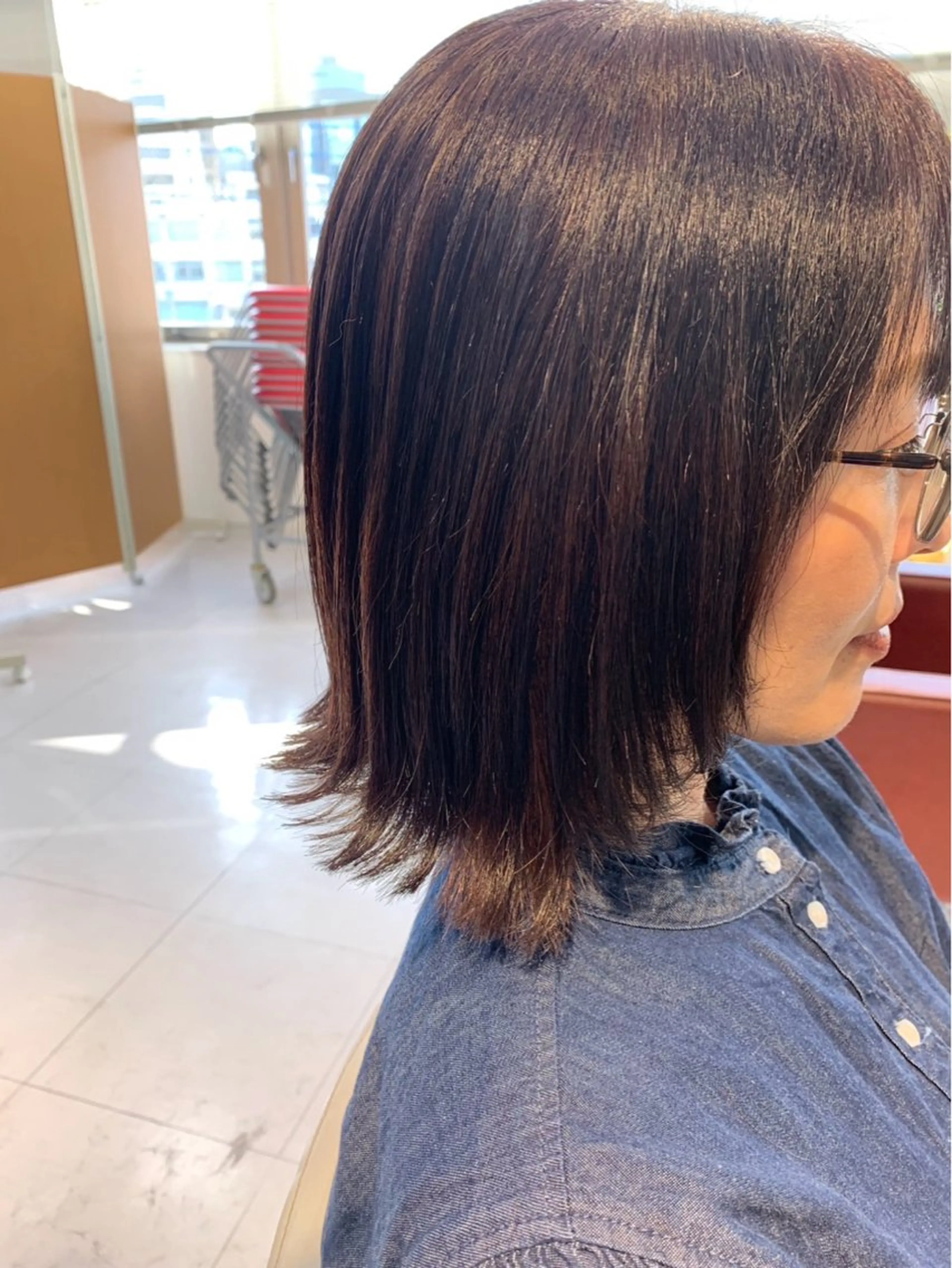 【練習モデル】イメージチェンジ🌟レディースカット【8センチ以上】の写真