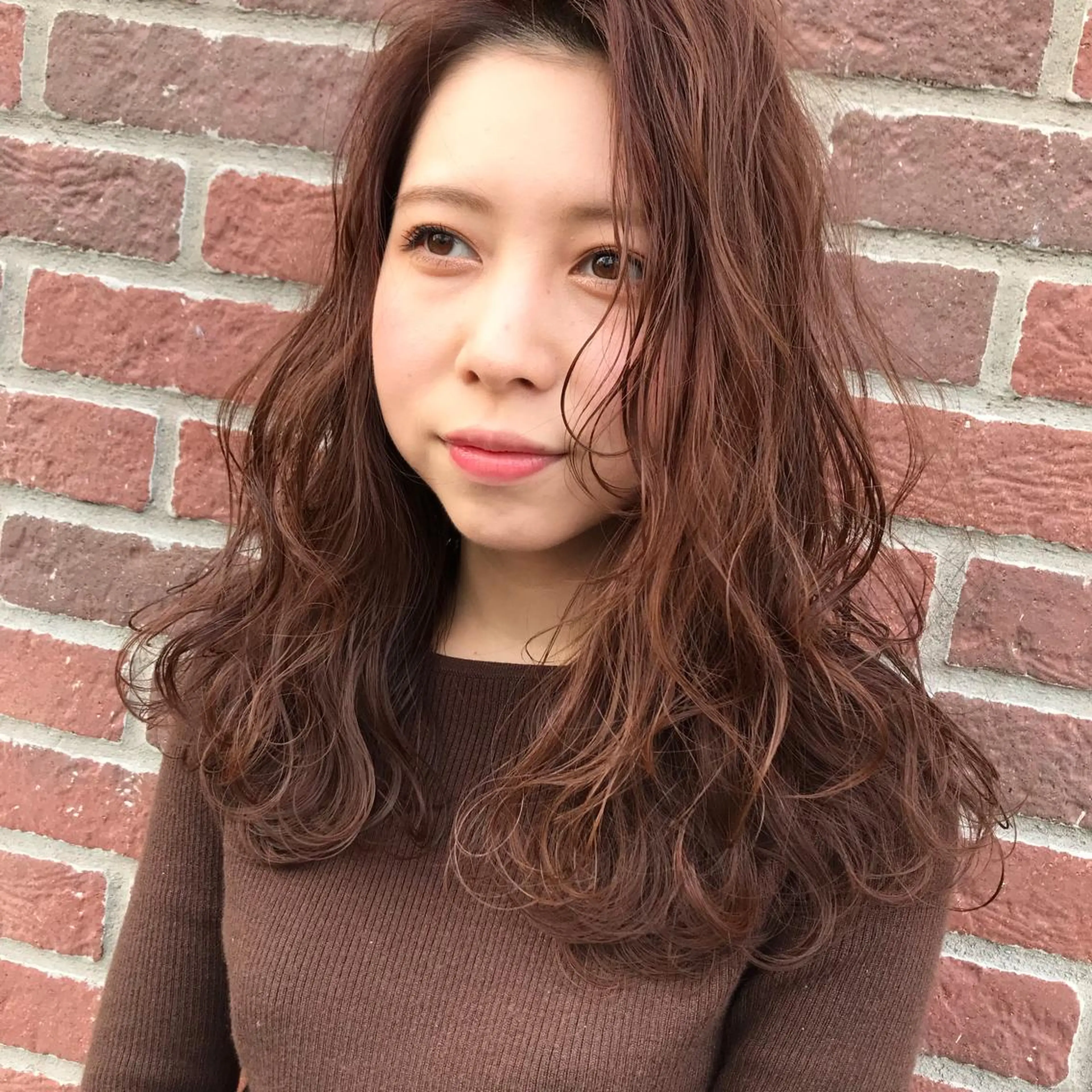 セミロング Emitas.宮街道店所属・森崎 士/似合わせカラーのヘアスタイル