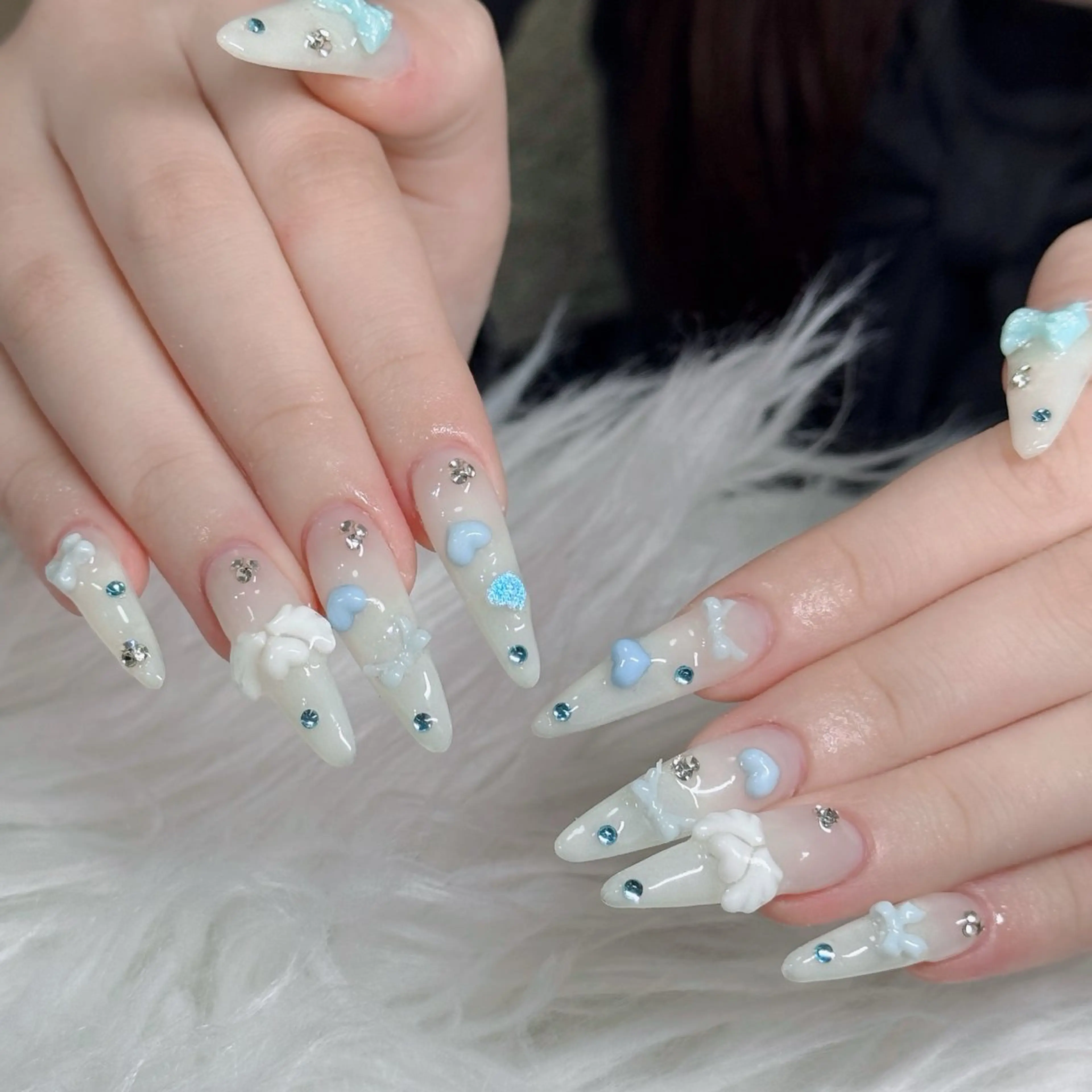 ネイル べっ甲ネイル チークネイル フラッシュネイル フラワーネイル フットネイル ハンドネイル Hani Nail Salonのネイルデザイン