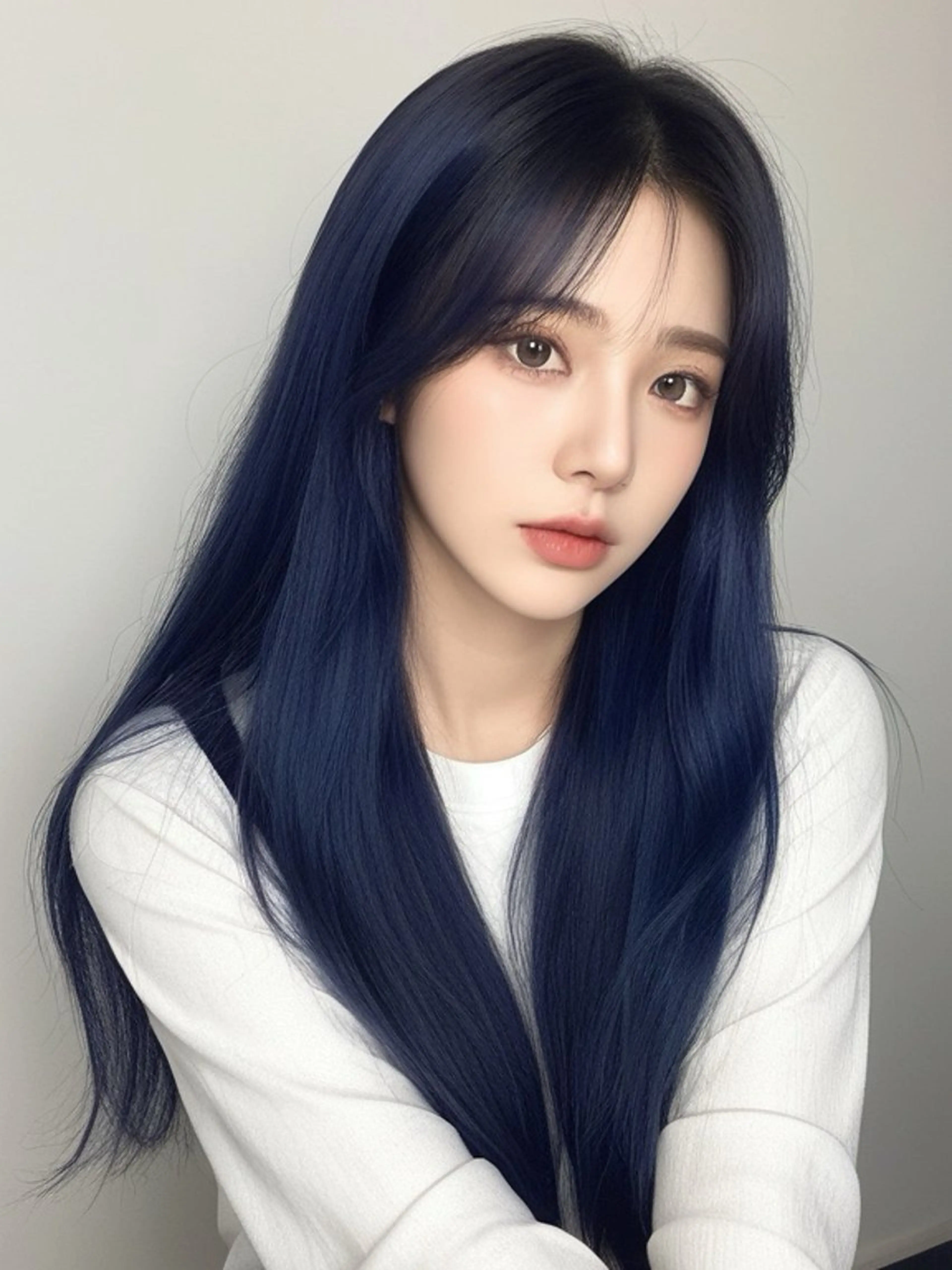 ロング カラー ダブルカラー カット ヘアカラー トリートメント ヘアセット Rikuto/原宿 /バレイヤージュのヘアスタイル