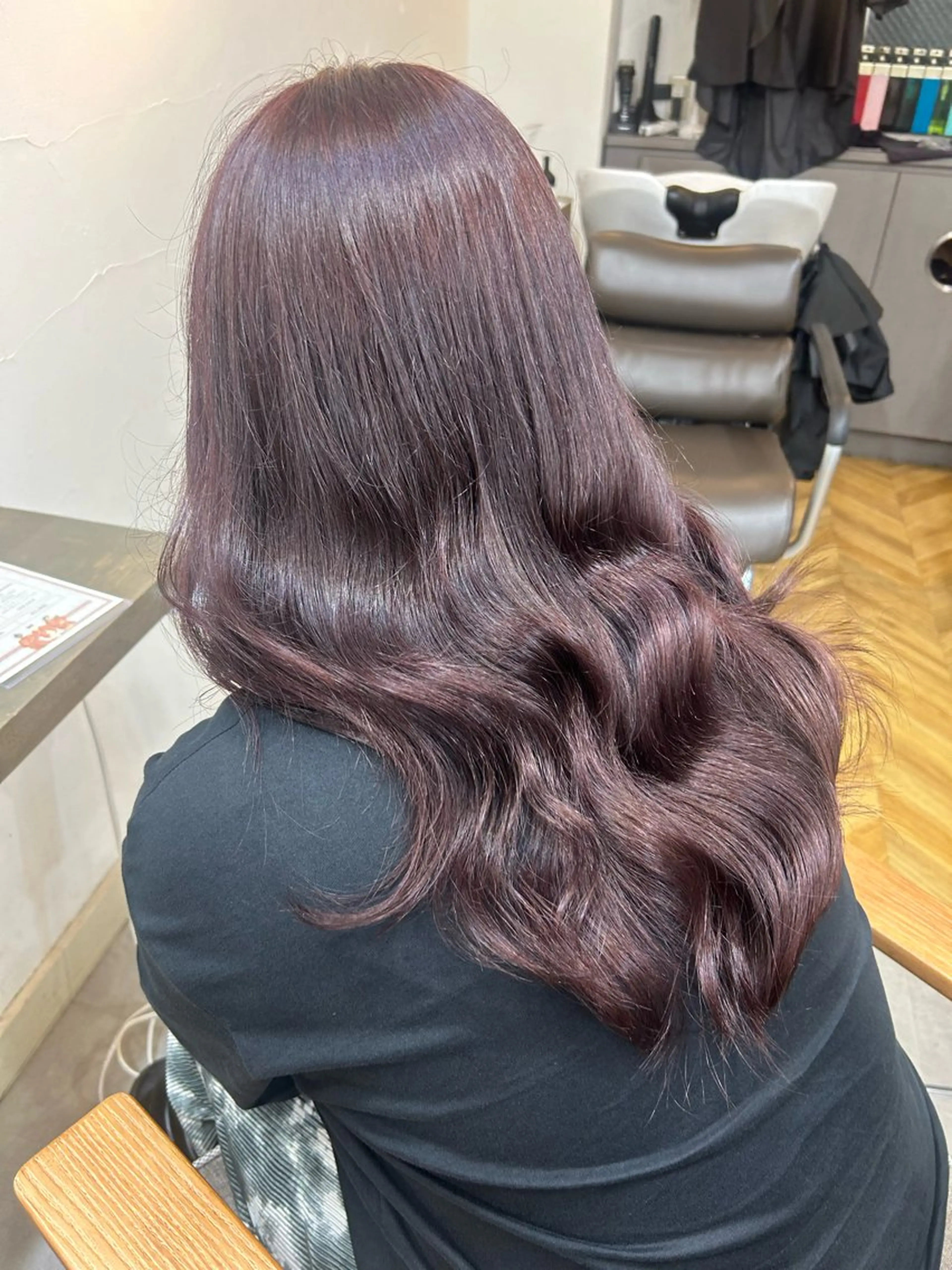ロング カラー ヘアカラー トリートメント ショート￤ボブ￤顔周 りcut￤ナノコ🎀のヘアスタイル