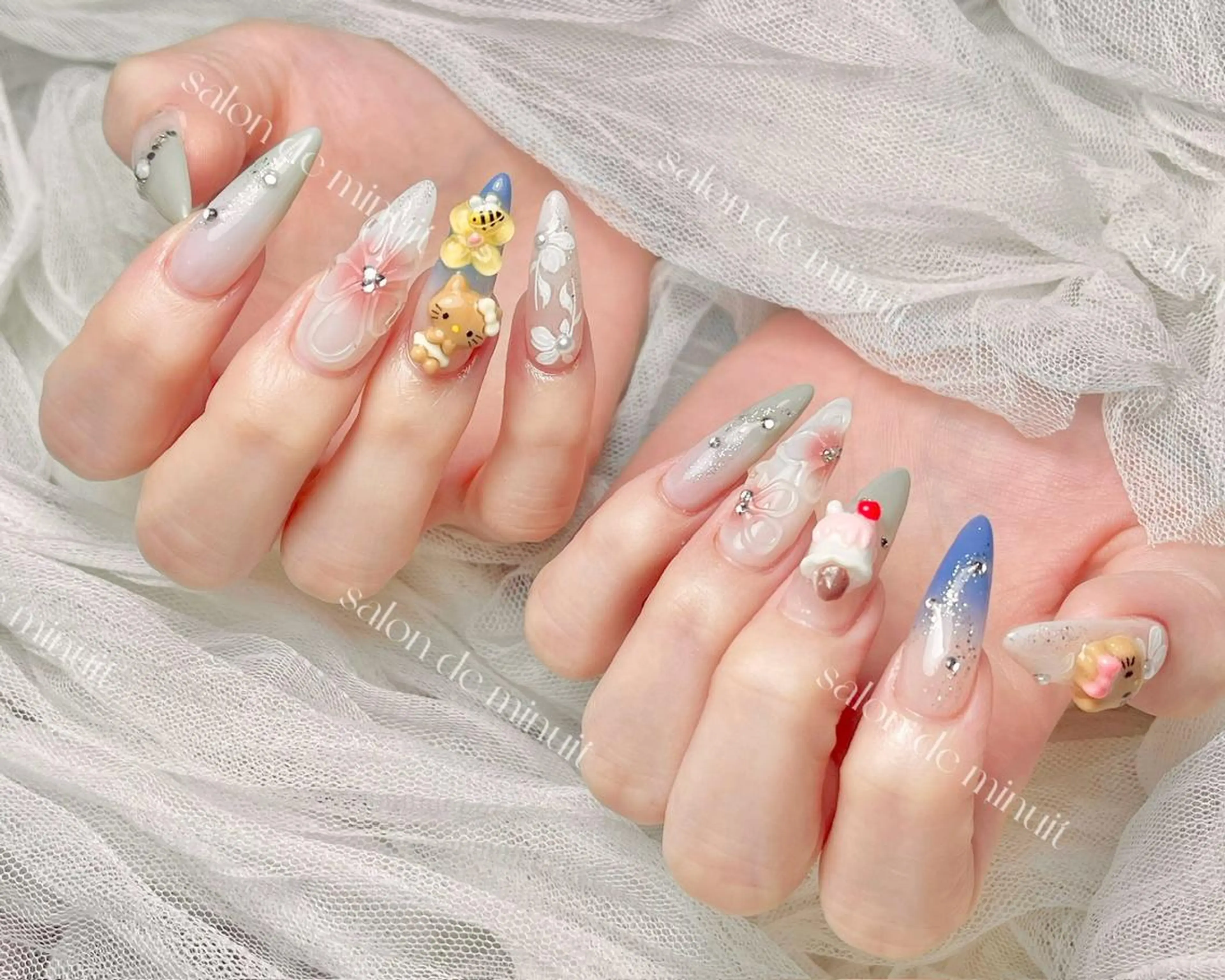 ネイル Salon de Minuit🦩のネイルデザイン