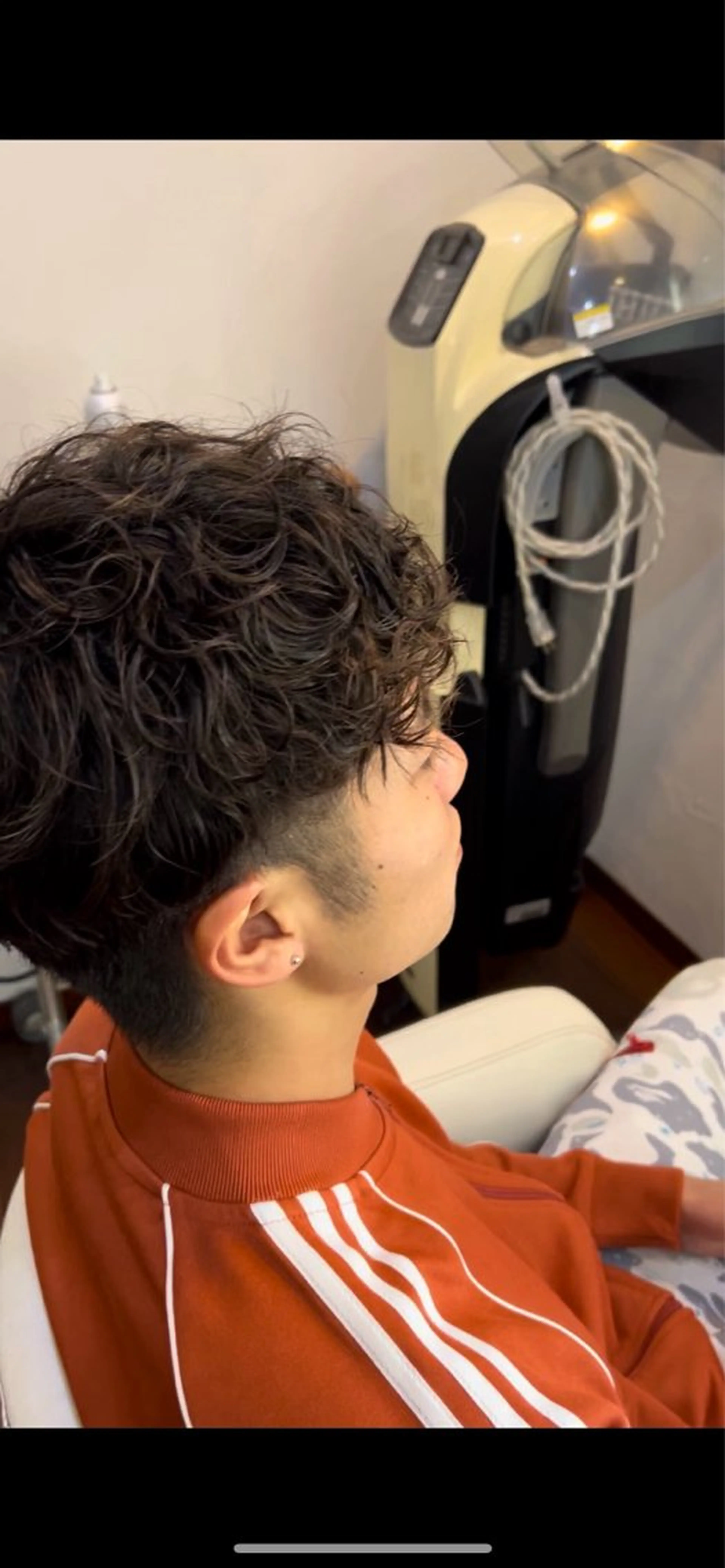 パーマ メンズ スペインカール HAIRsalon BONDS所属・パーマスタイル/ 縮毛矯正/江口翔伍のヘアスタイル