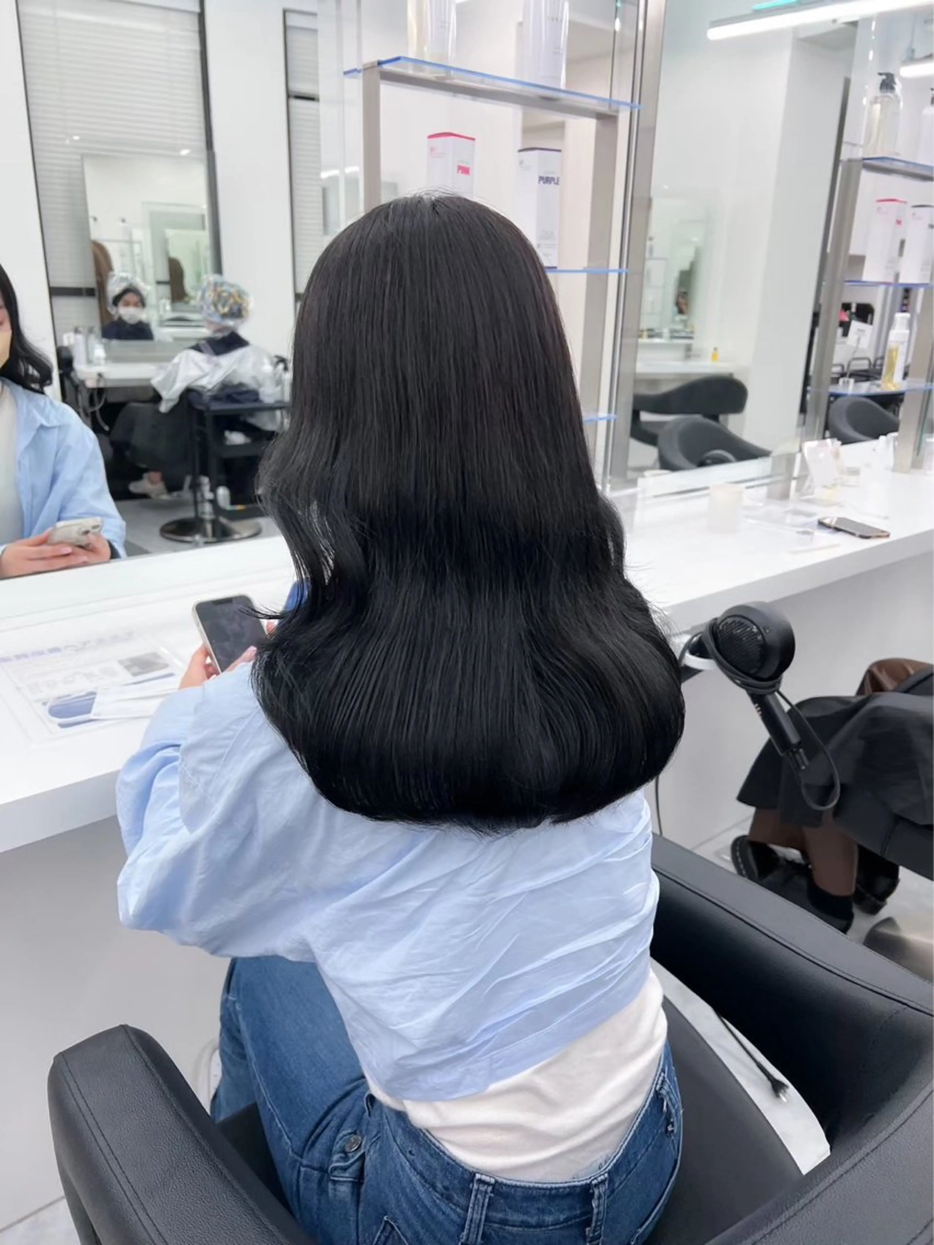 ロング トリートメント 大人上品🤍明るめ ベージュ🤍REOのヘアスタイル
