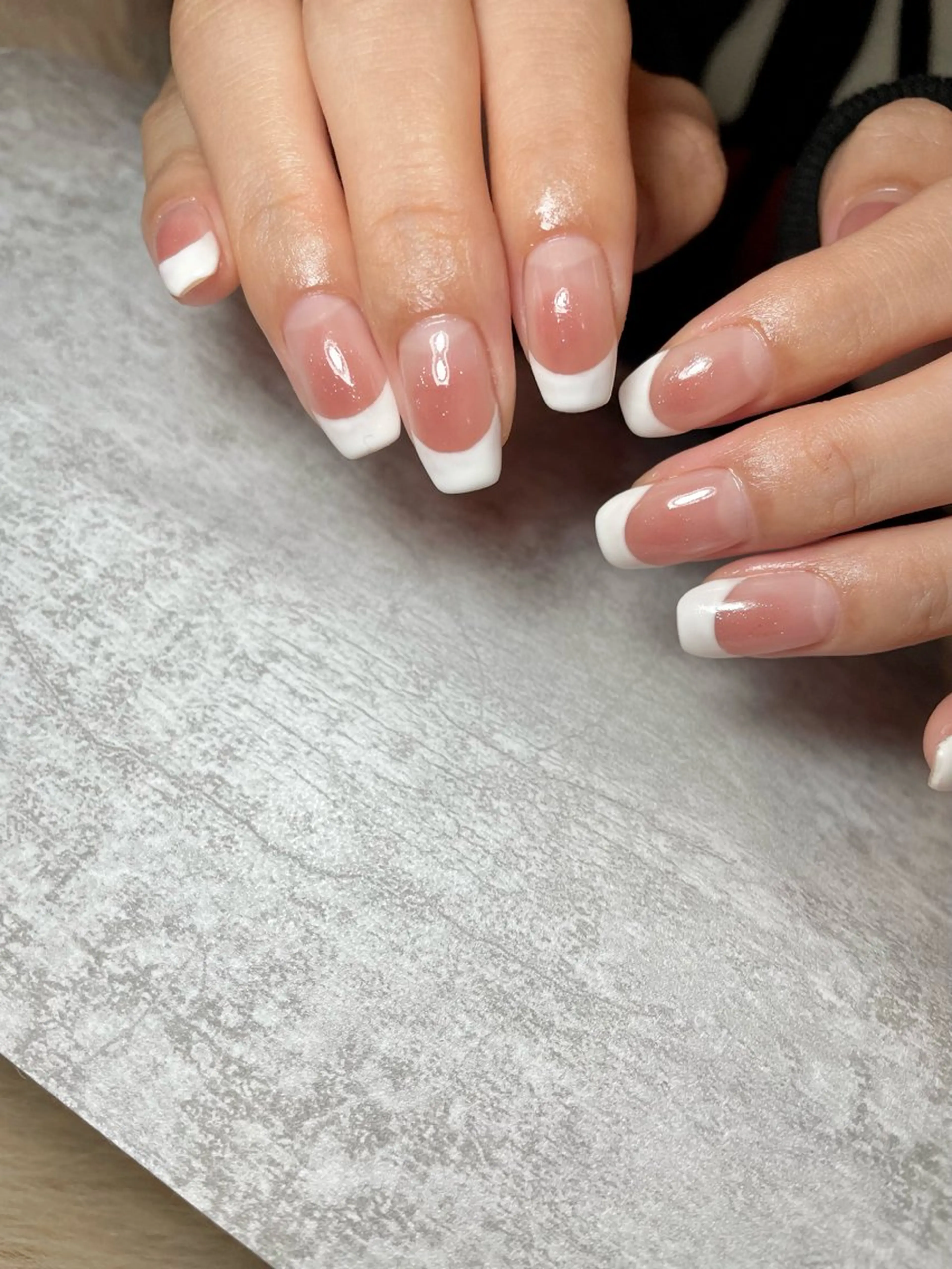 ネイル チークネイル フレンチネイル 持ち込み BEAUTY GARDEN 【nail salon unseul】所属・nana .のネイルデザイン