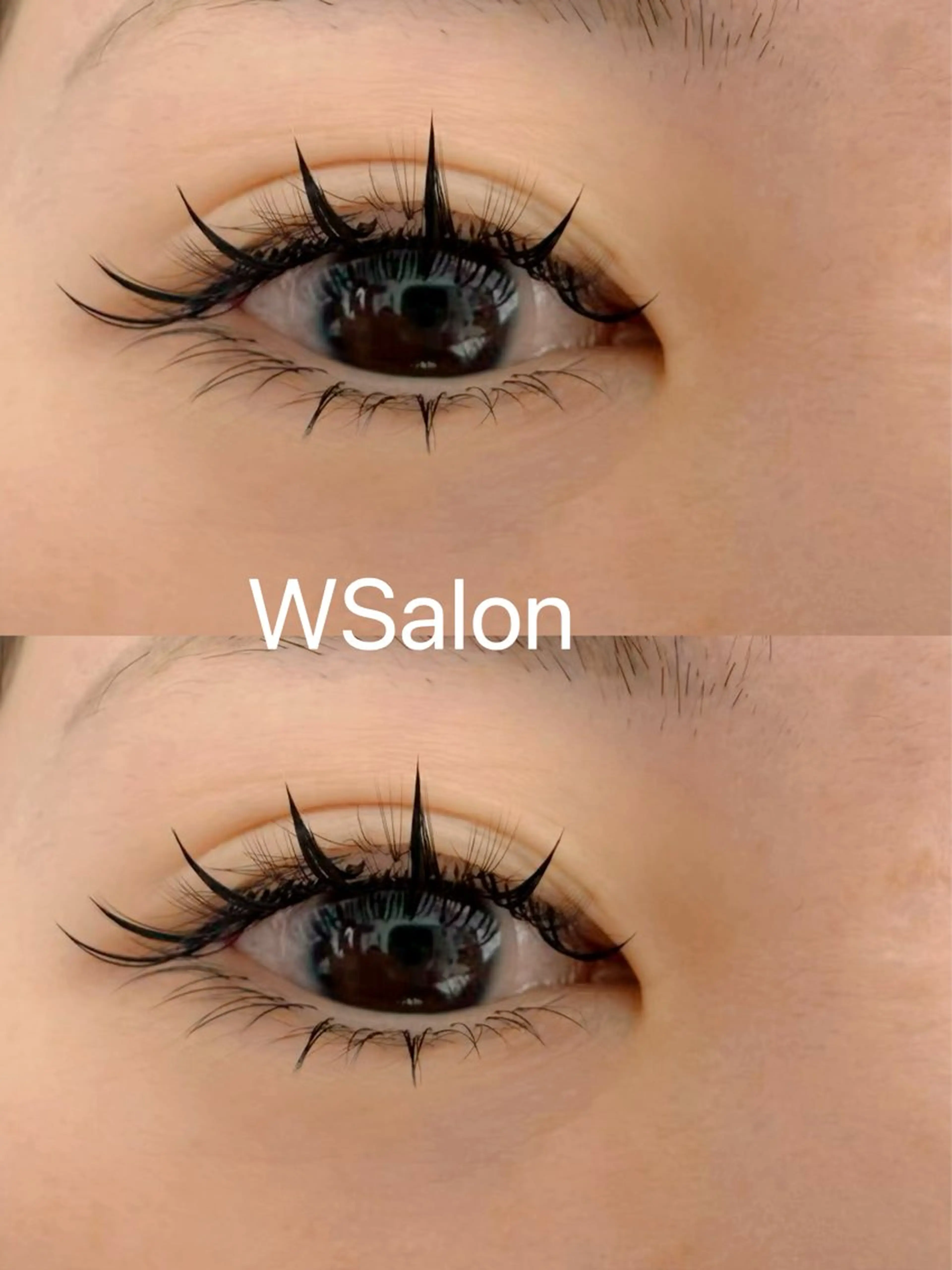 マツエク・マツパ 付け放題 下まつげエクステ ワンホンマツエク W Salon アイラッシュのマツエク・マツパデザイン