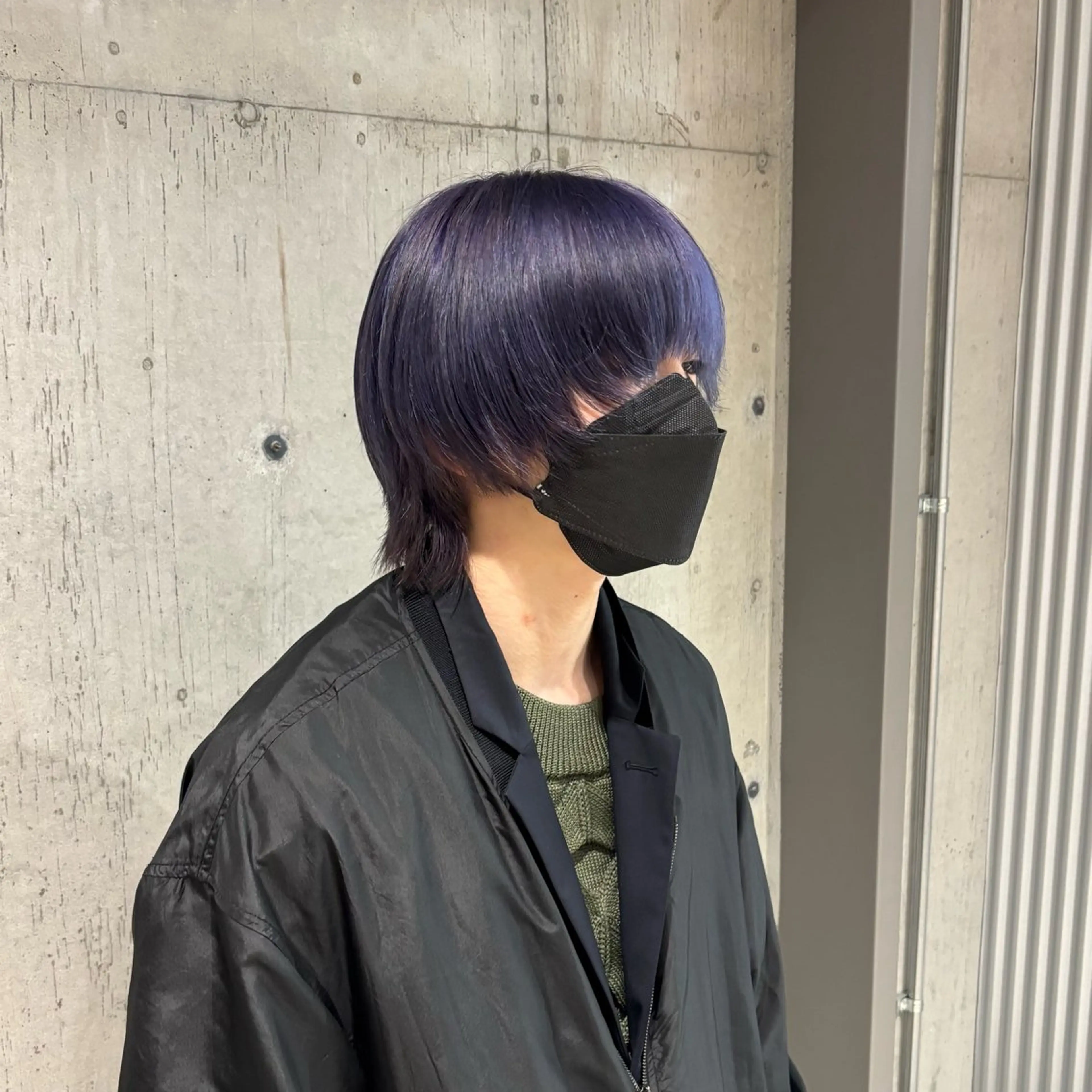 ショート カラー メンズ ヘアカラー トリートメント ヘッドスパ ヘアセット 🍎ハイトーン/ 透明感カラー🍎リオのヘアスタイル
