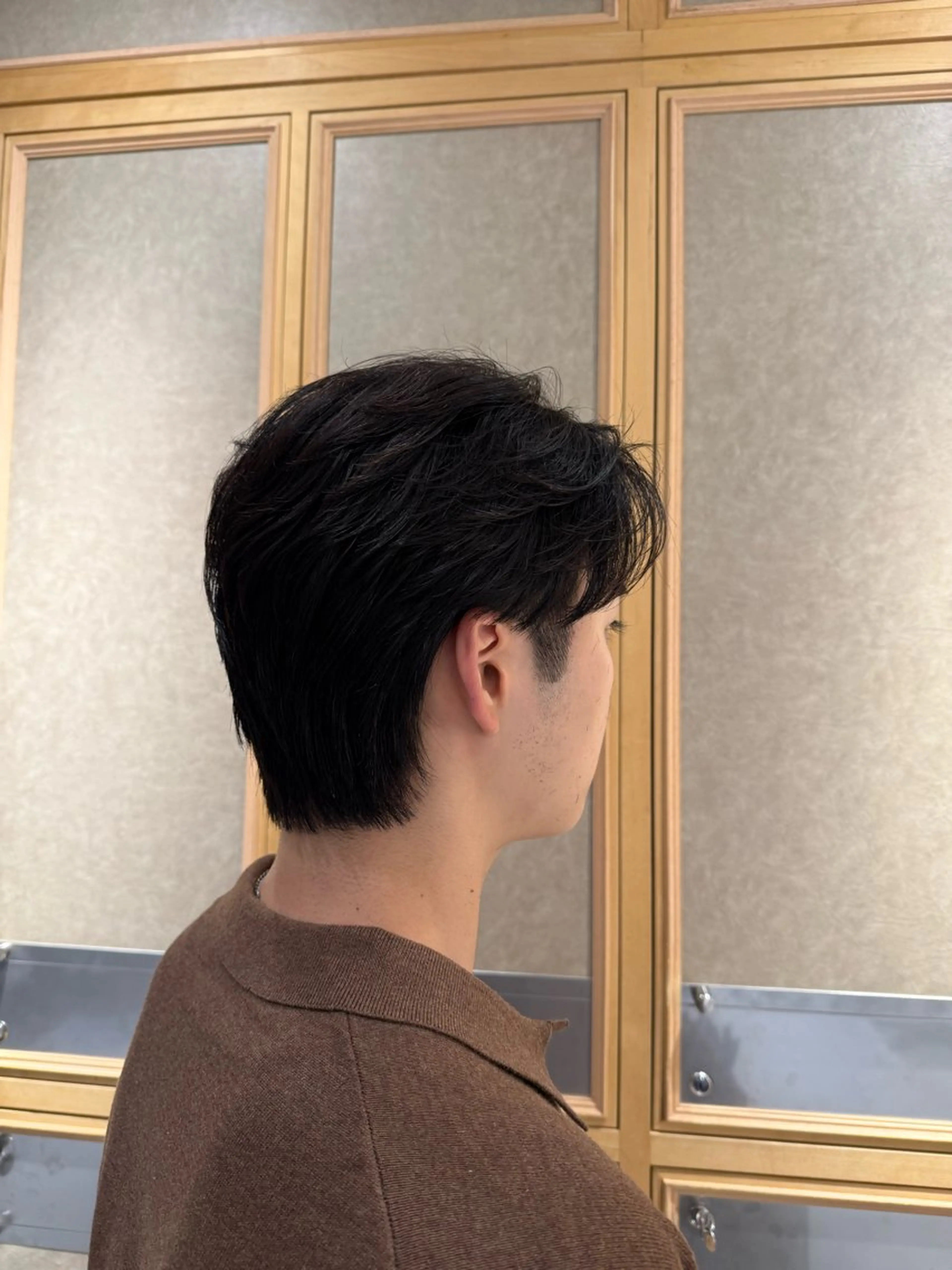 ショート メンズ 艶カラー/縮毛矯正 🫧terukaのヘアスタイル