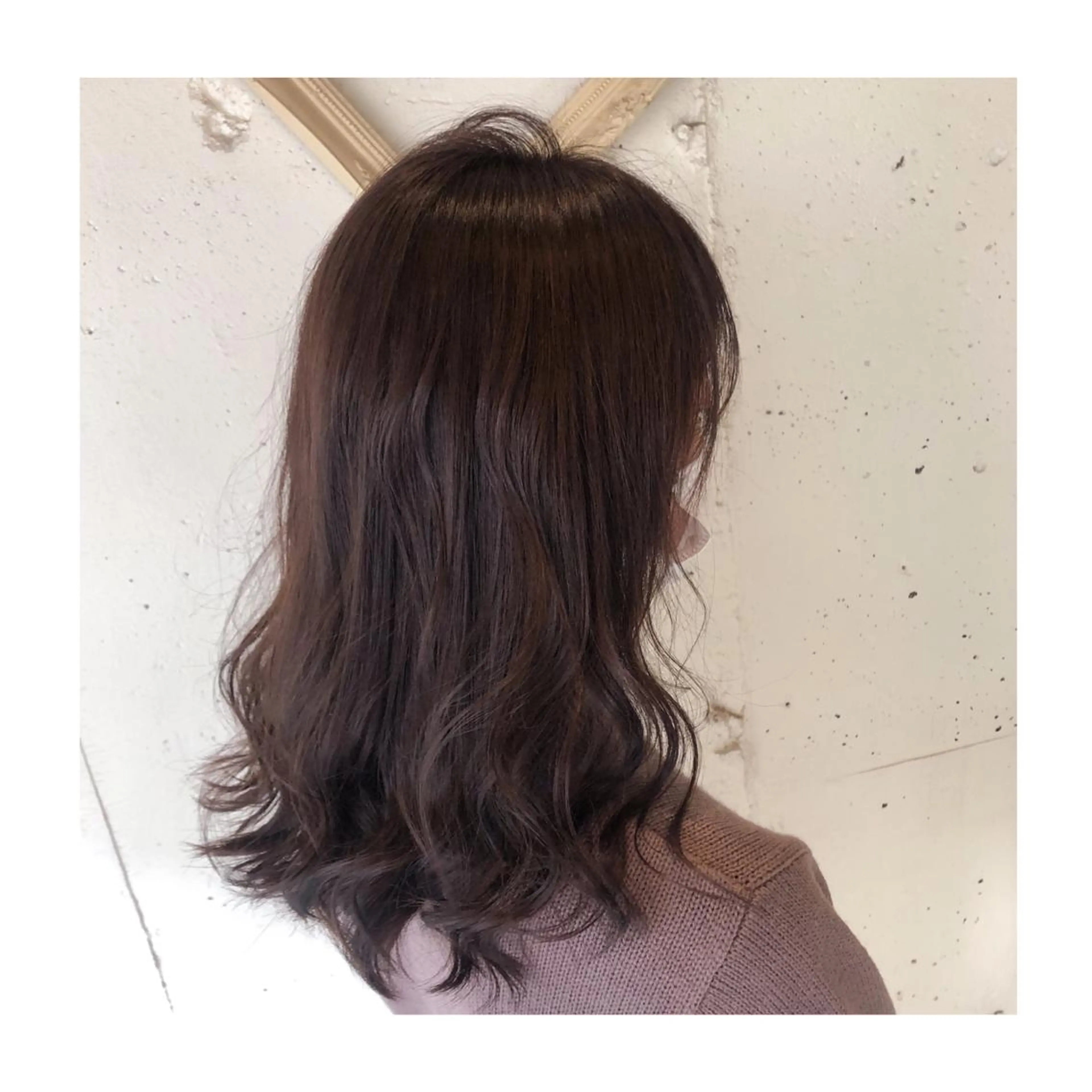 ロング カラー ベージュカラー ラベンダーカラー ラベンダーベージュ トリートメント ヘアカラー トリートメント ❁⃘ ち だ り さ ❁⃘のヘアスタイル