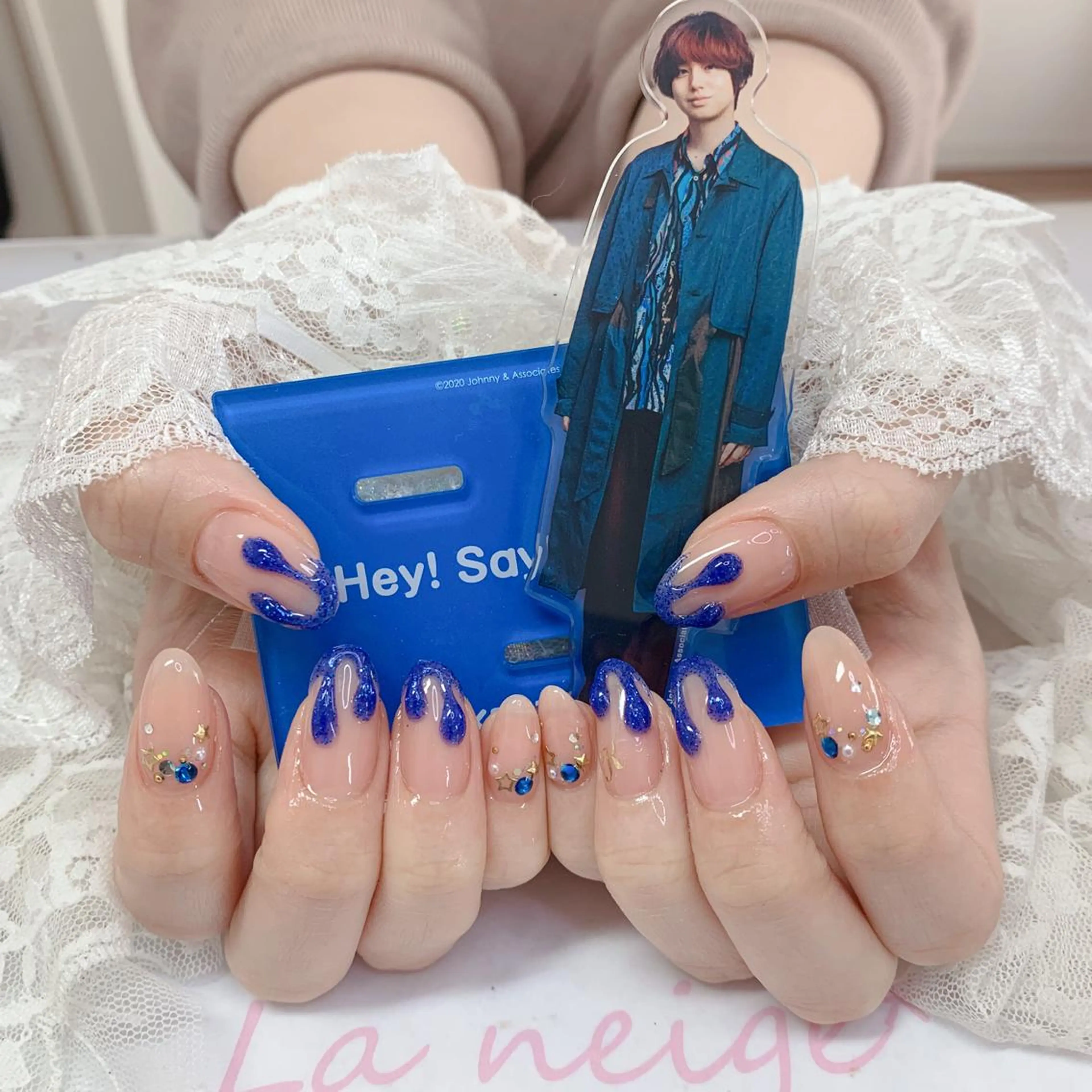 ネイル ハンドネイル La neige* yuki 🥯🍑のネイルデザイン