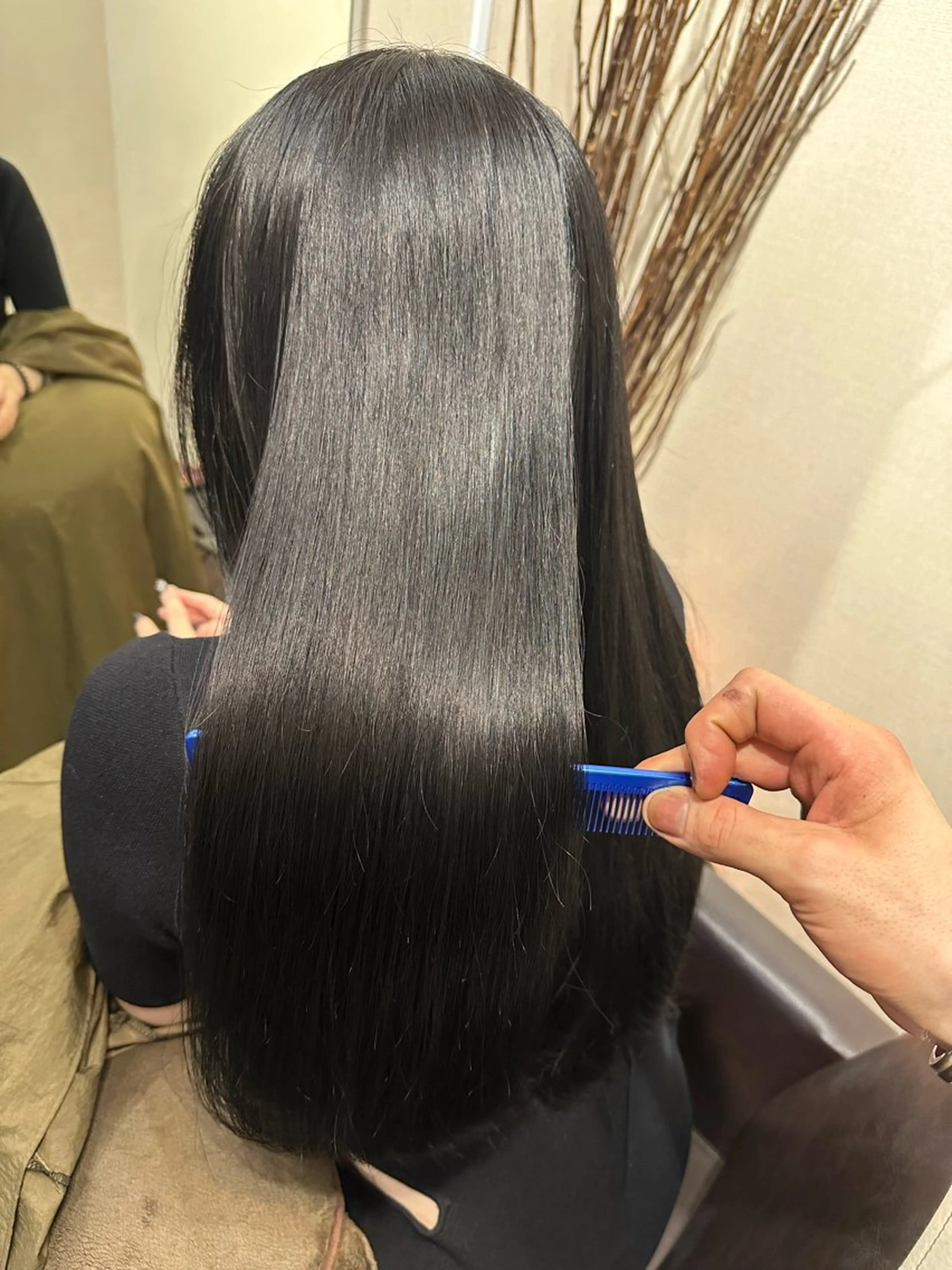 セミロング カラー カット ヘアカラー トリートメント ヘッドスパ youres hair 東口店所属・🌸ULTOWA🌸 髪質改善/縮毛/店長のヘアスタイル