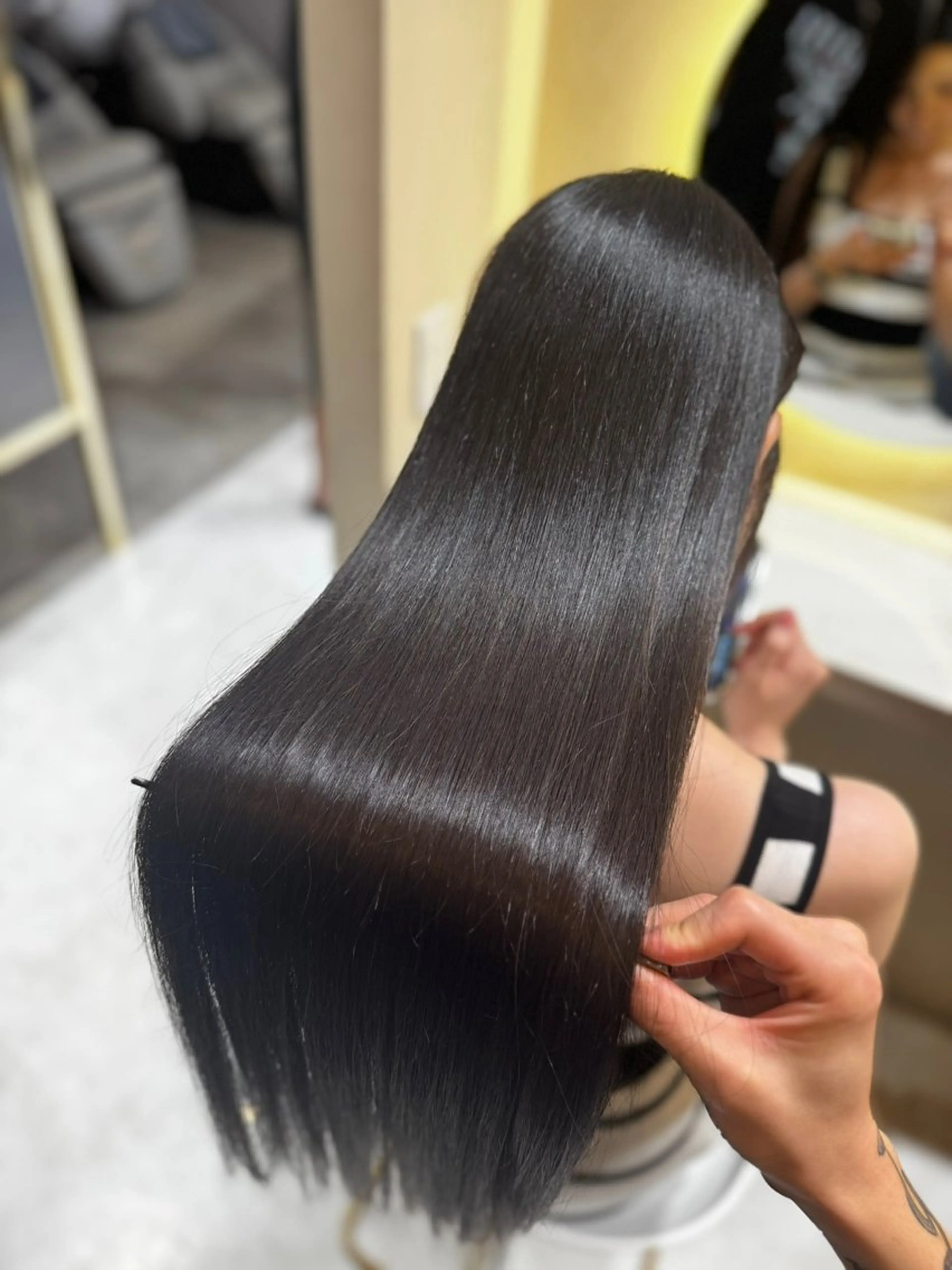 ロング カット ヘアカラー トリートメント ブリーチ縮毛矯正 💎TAICHIのヘアスタイル