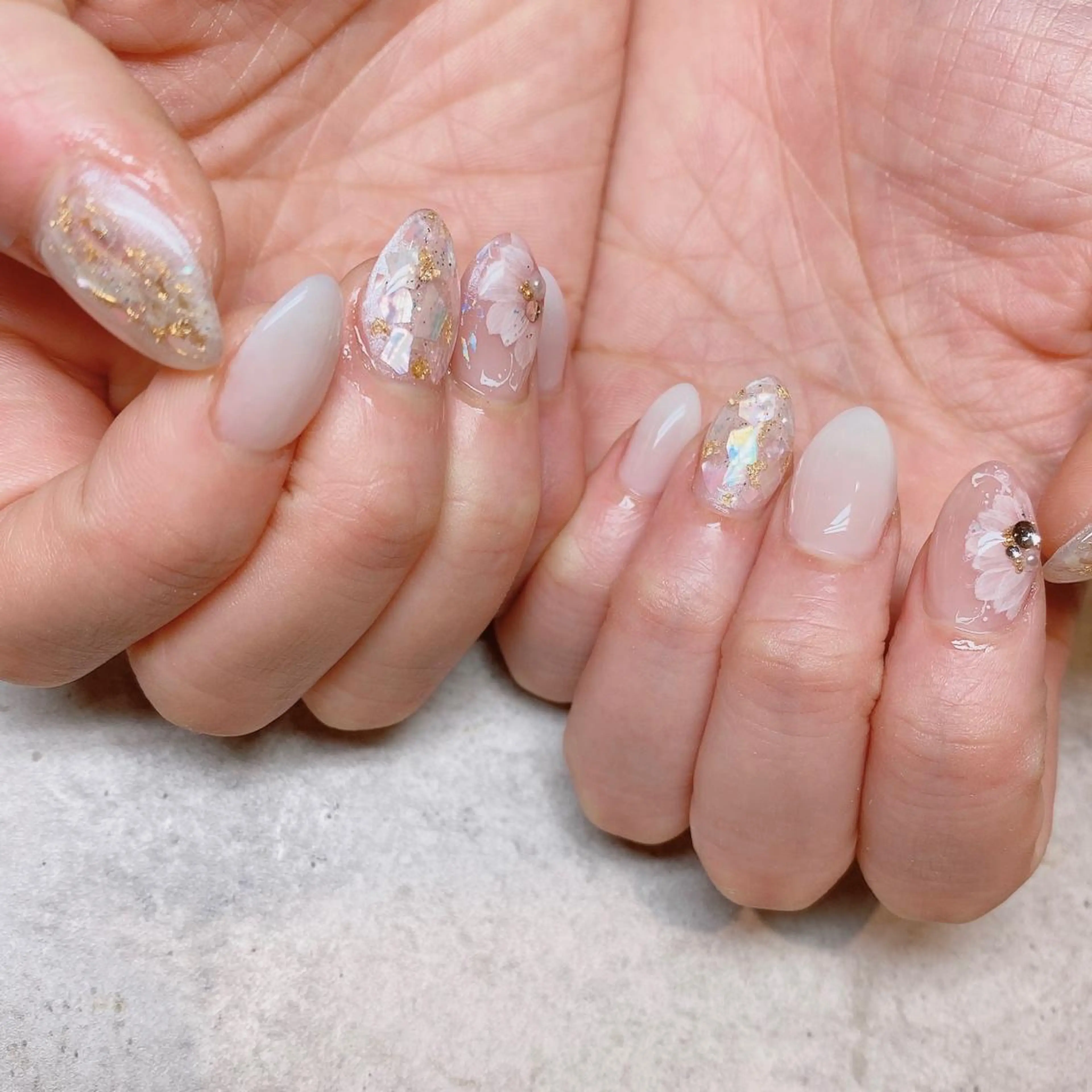 ネイル among アマン所属・lecoa_ kana／amongのネイルデザイン