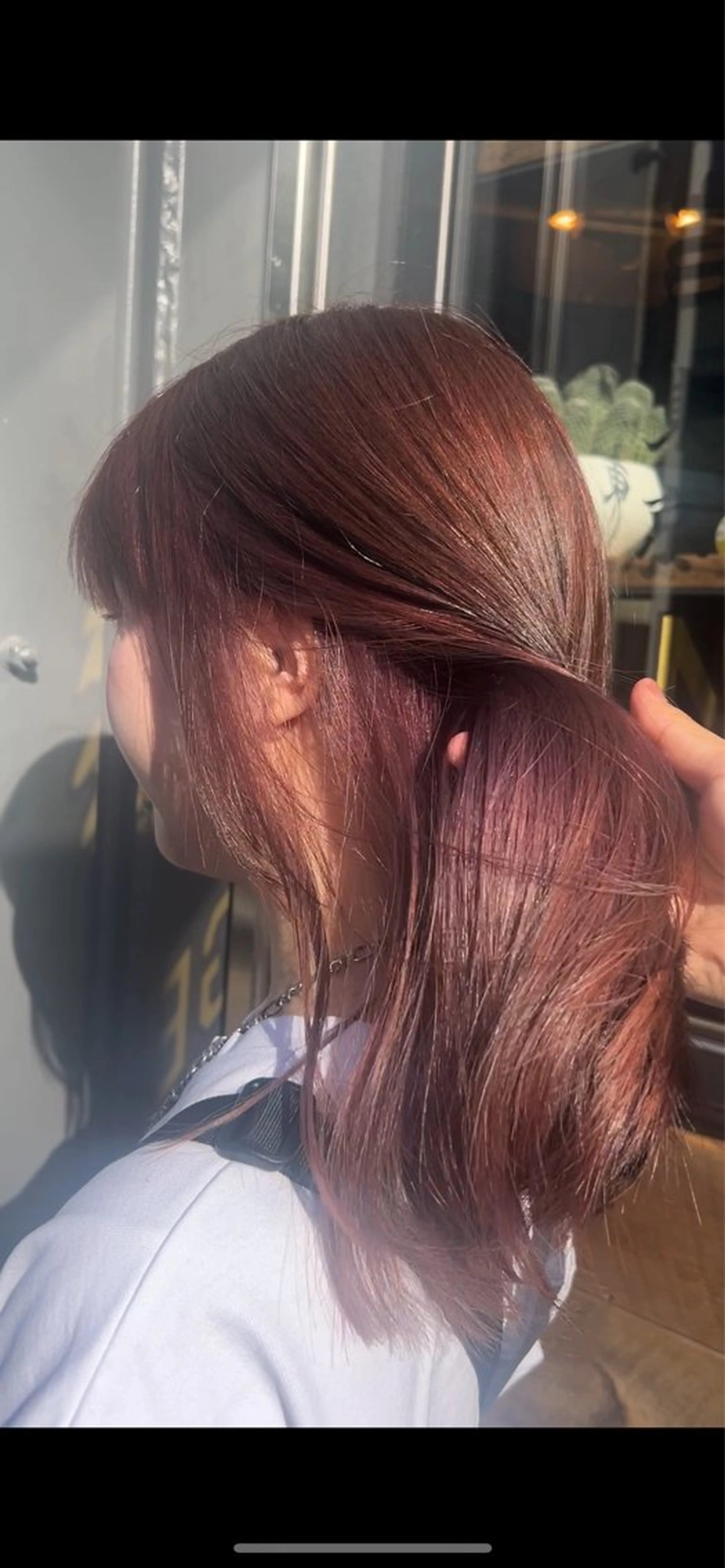 セミロング ヘアカラー MIKU ♡彡のヘアスタイル