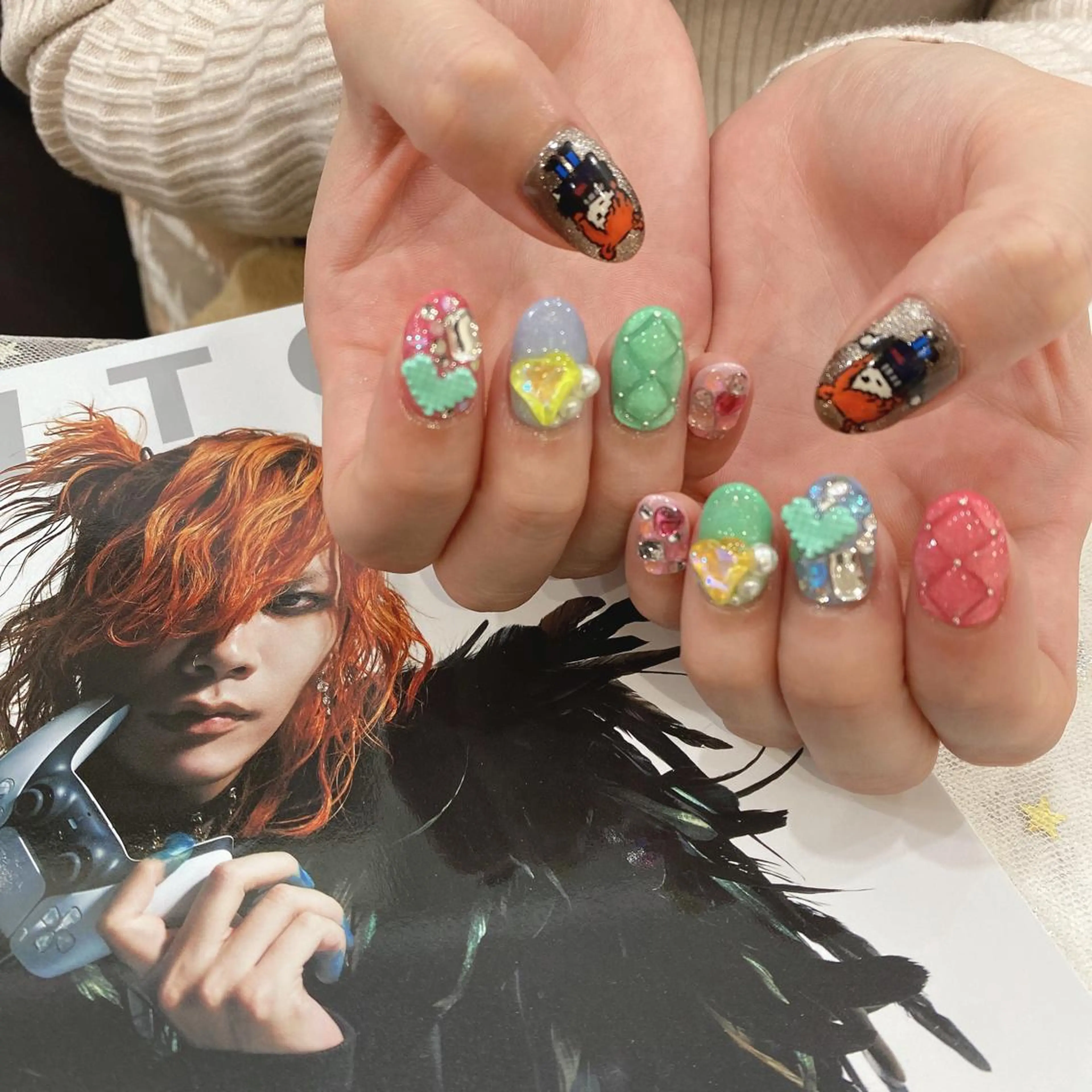 ミディアム ハンドネイル cho nailのネイルデザイン