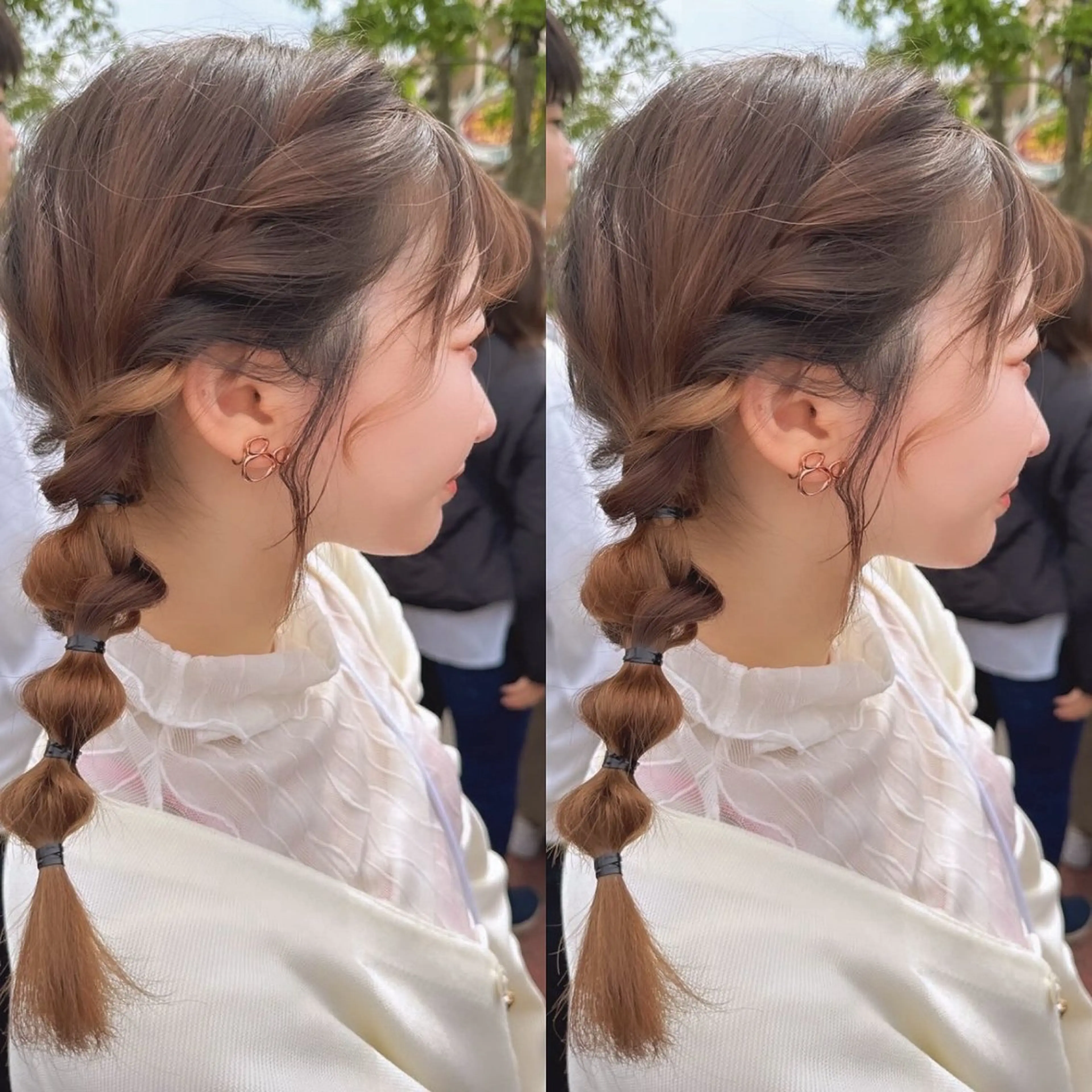 セミロング ヘアアレンジ Total Beauty Salon siesta所属・yu (ユウ)の眉毛・アイブロウイメージ
