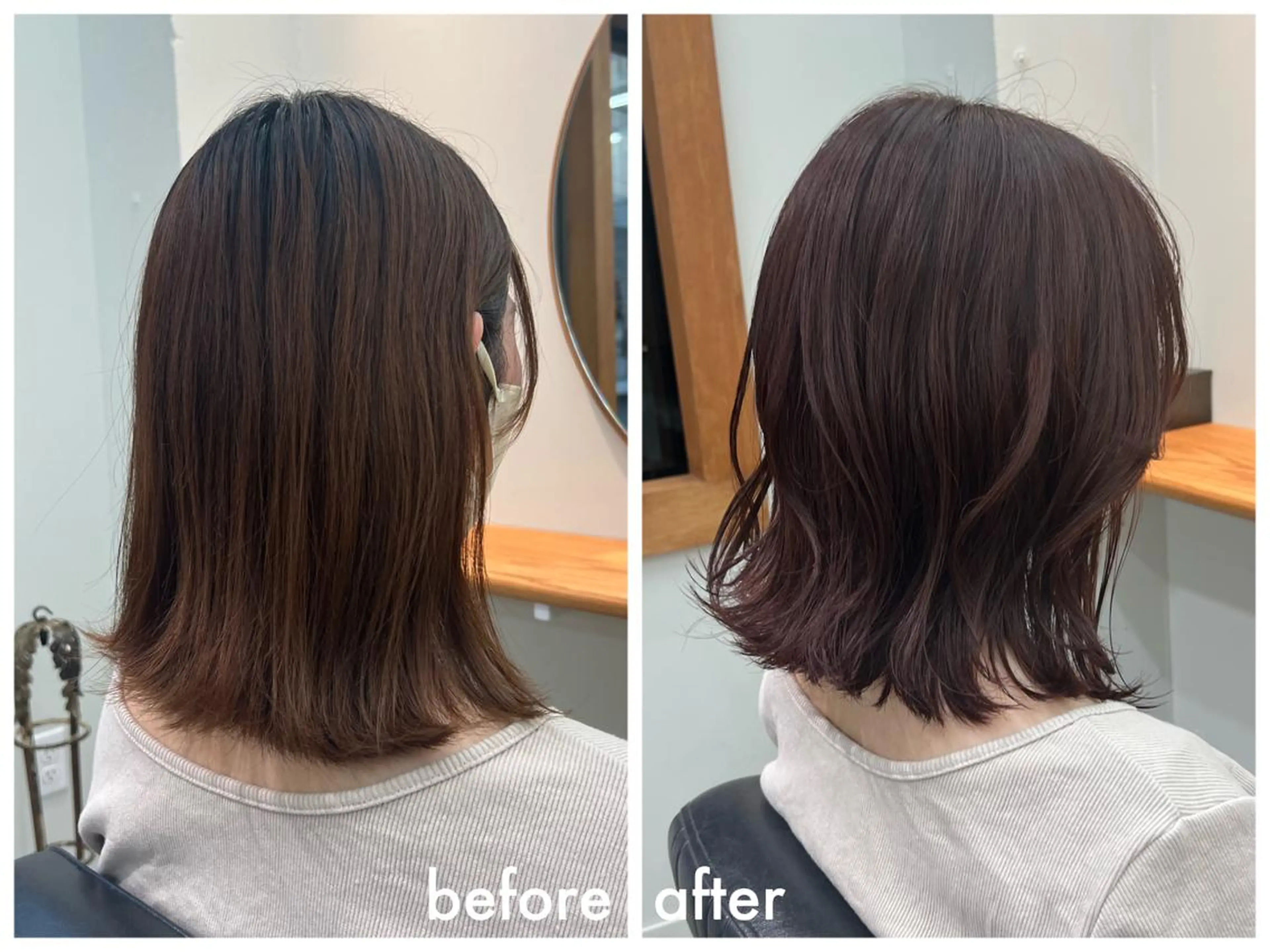 カラー ☑️aiko【艶 カラー・ショート募】のヘアスタイル