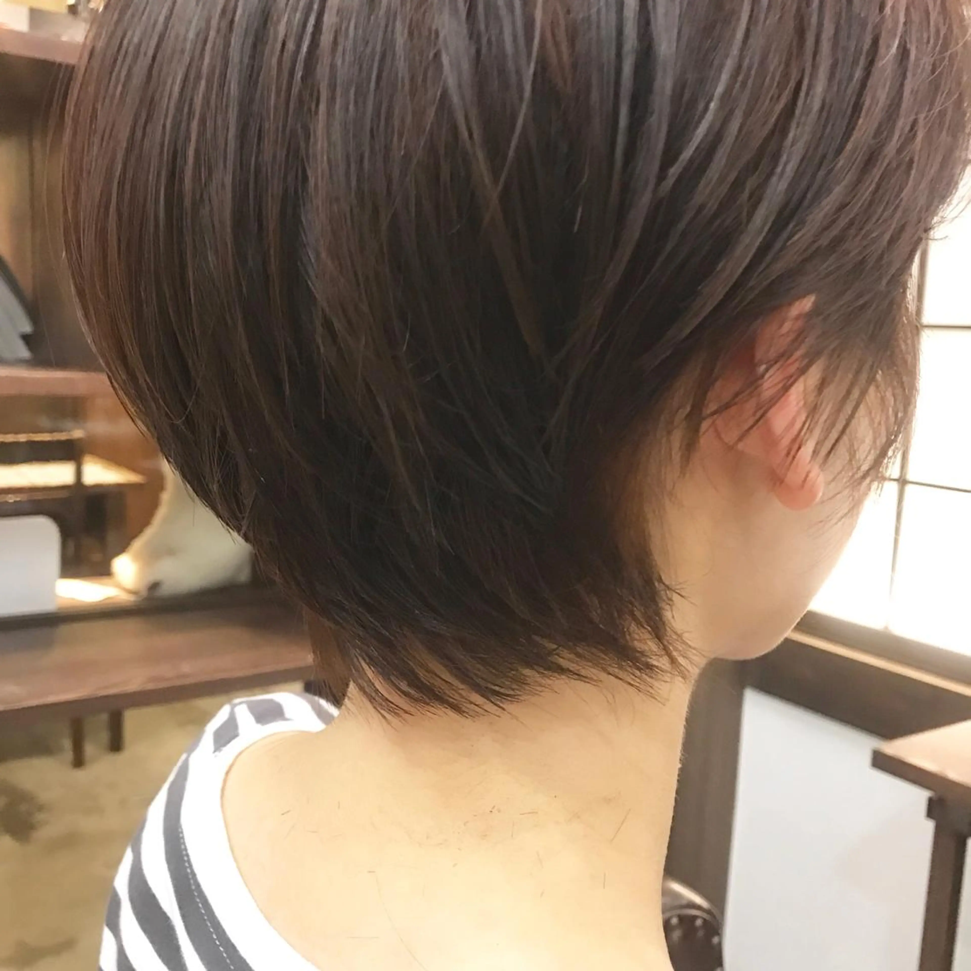 ショート analogue所属・u harukaのヘアスタイル