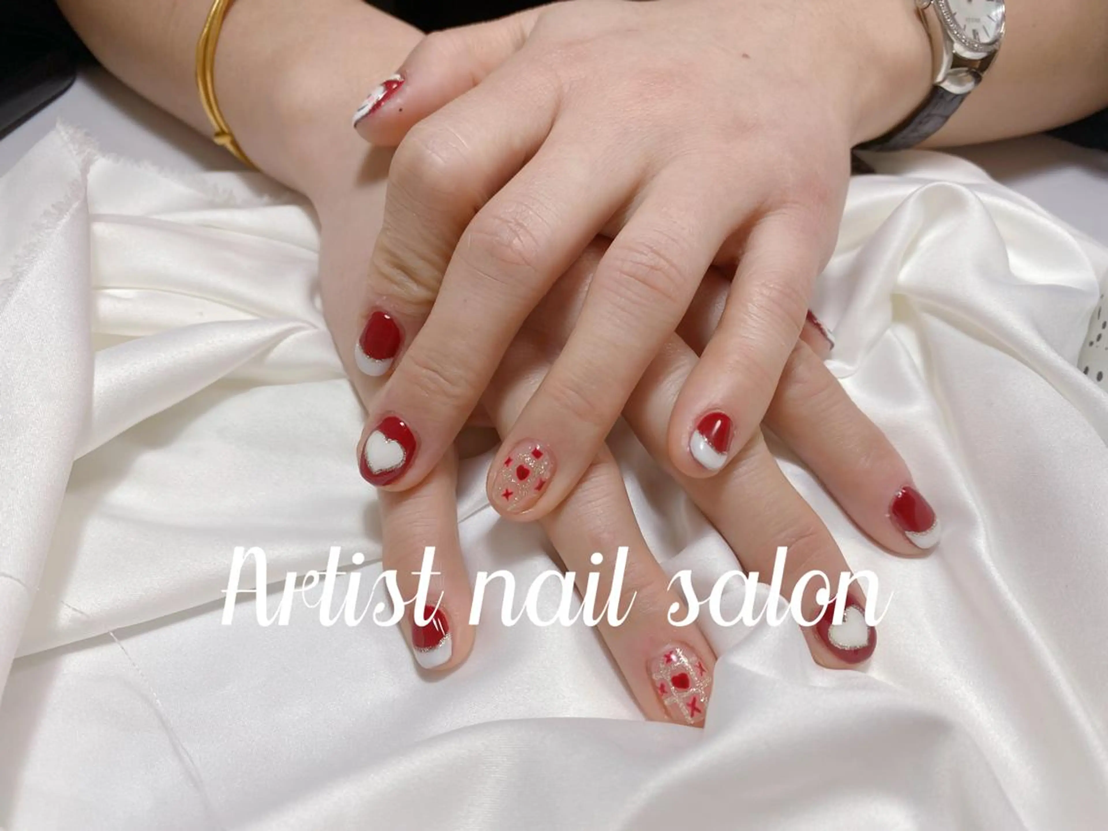 ネイル 持ち込み ハンドネイル ハンドケア 小林 凛のネイルデザイン