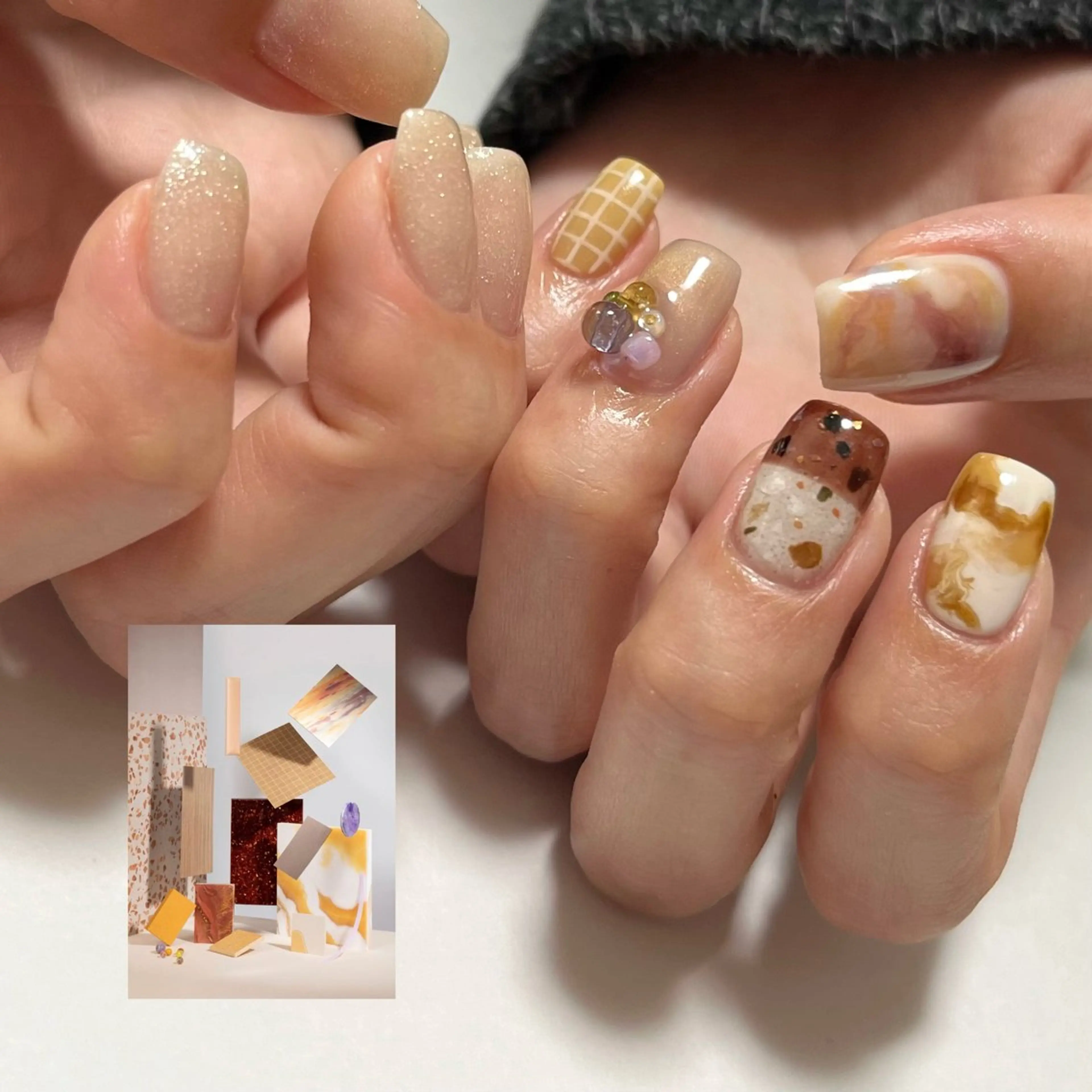 ネイル id ︎ kanakoのネイルデザイン