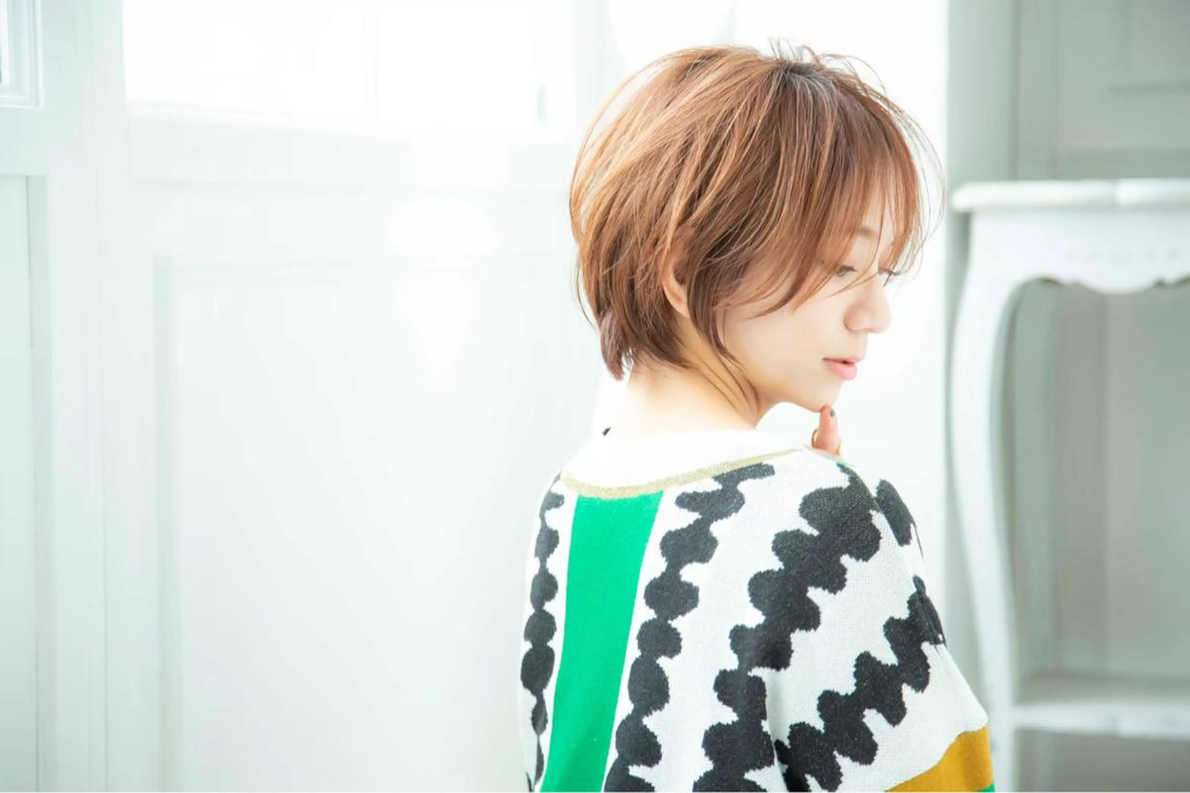 ショート カラー 🇰🇷韓国ヘア/ レイヤー/まさ❣️のヘアスタイル