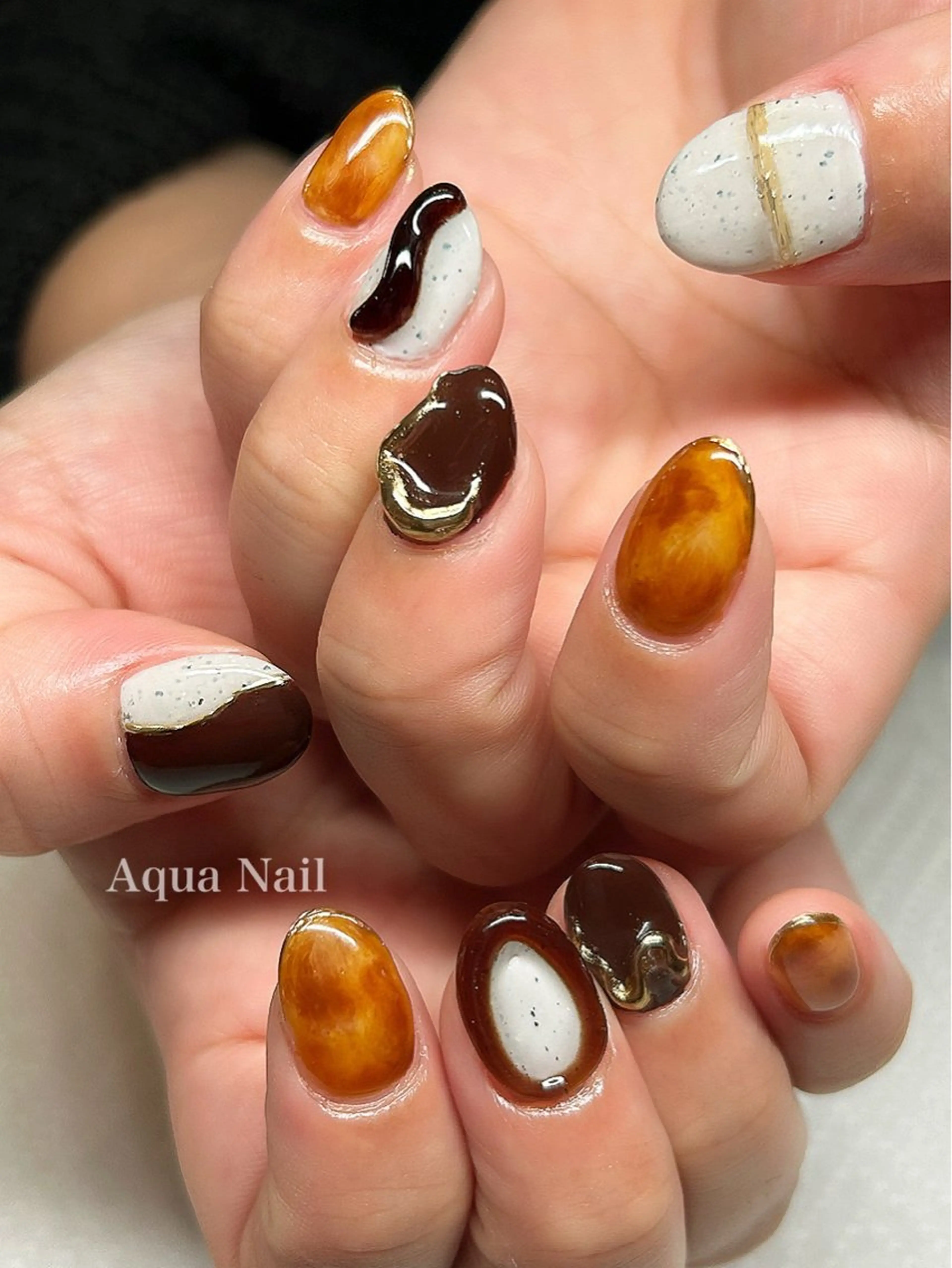 ネイル アートネイル ハンドネイル フットネイル AQUA NAIL所属・AQUA NAILのネイルデザイン