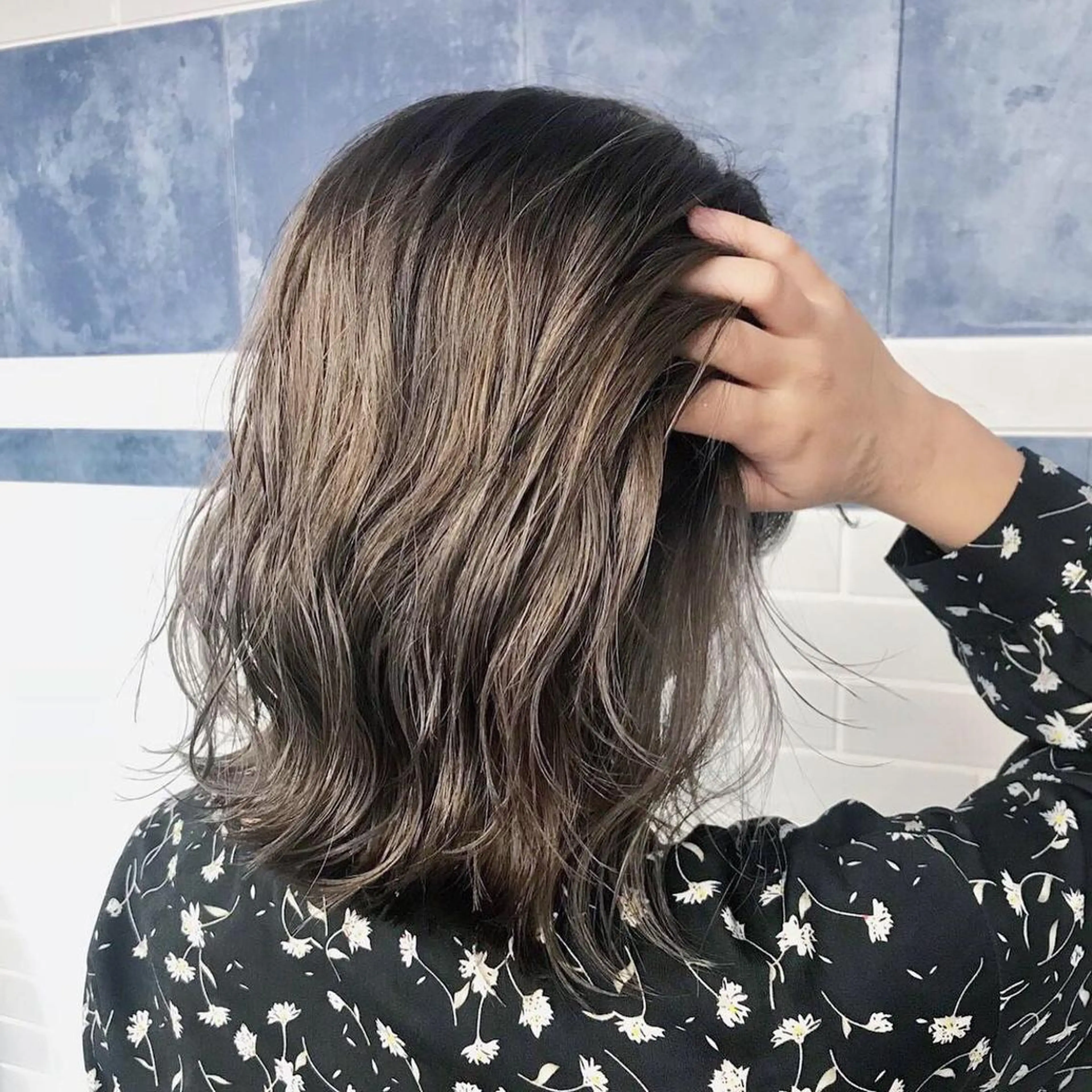 ミディアム カラー イルミナカラー カット ヘアカラー トリートメント ❤️Ruminate 日暮里店❤️のヘアスタイル