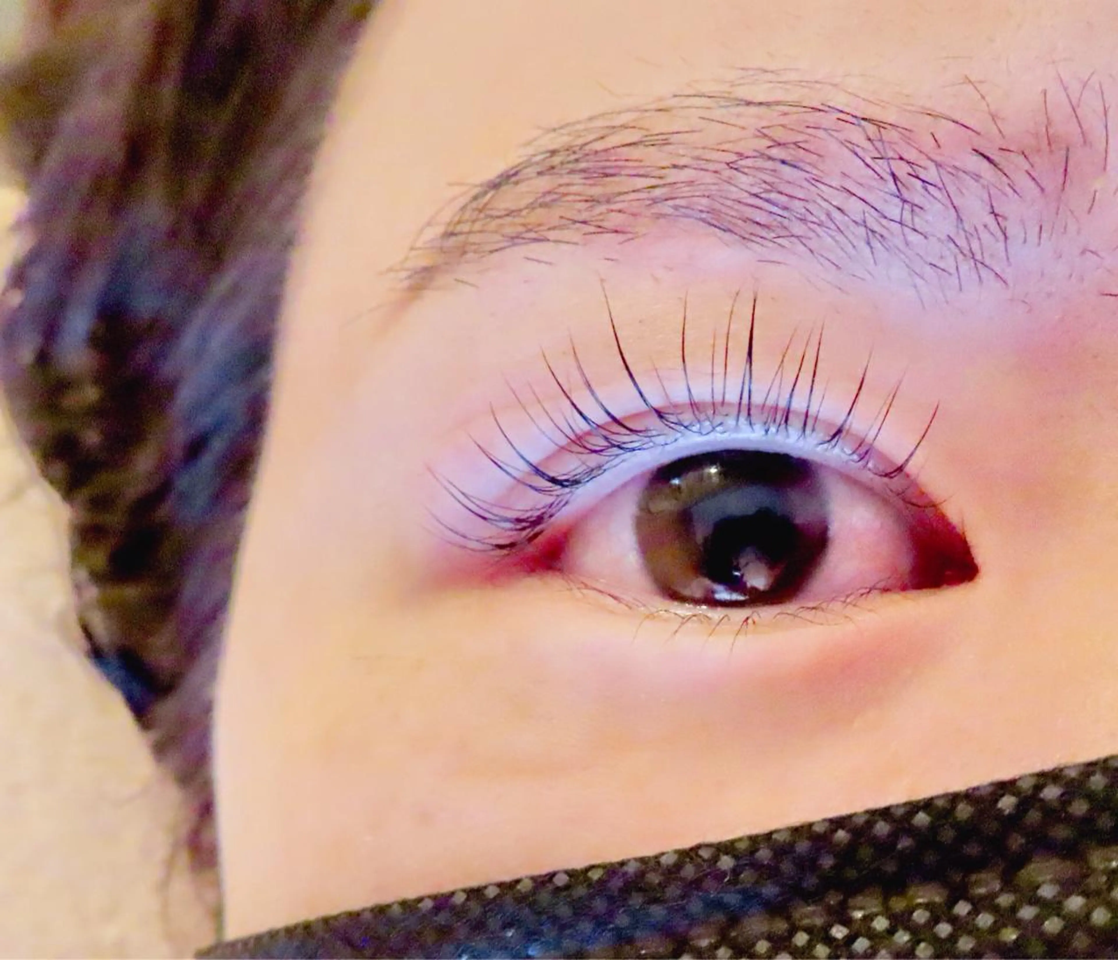 マツエク・マツパ パリジェンヌラッシュリフト 一重×まつ毛パーマ マツパ eyebrow&eyelash COCO所属・salon COCOのマツエク・マツパデザイン