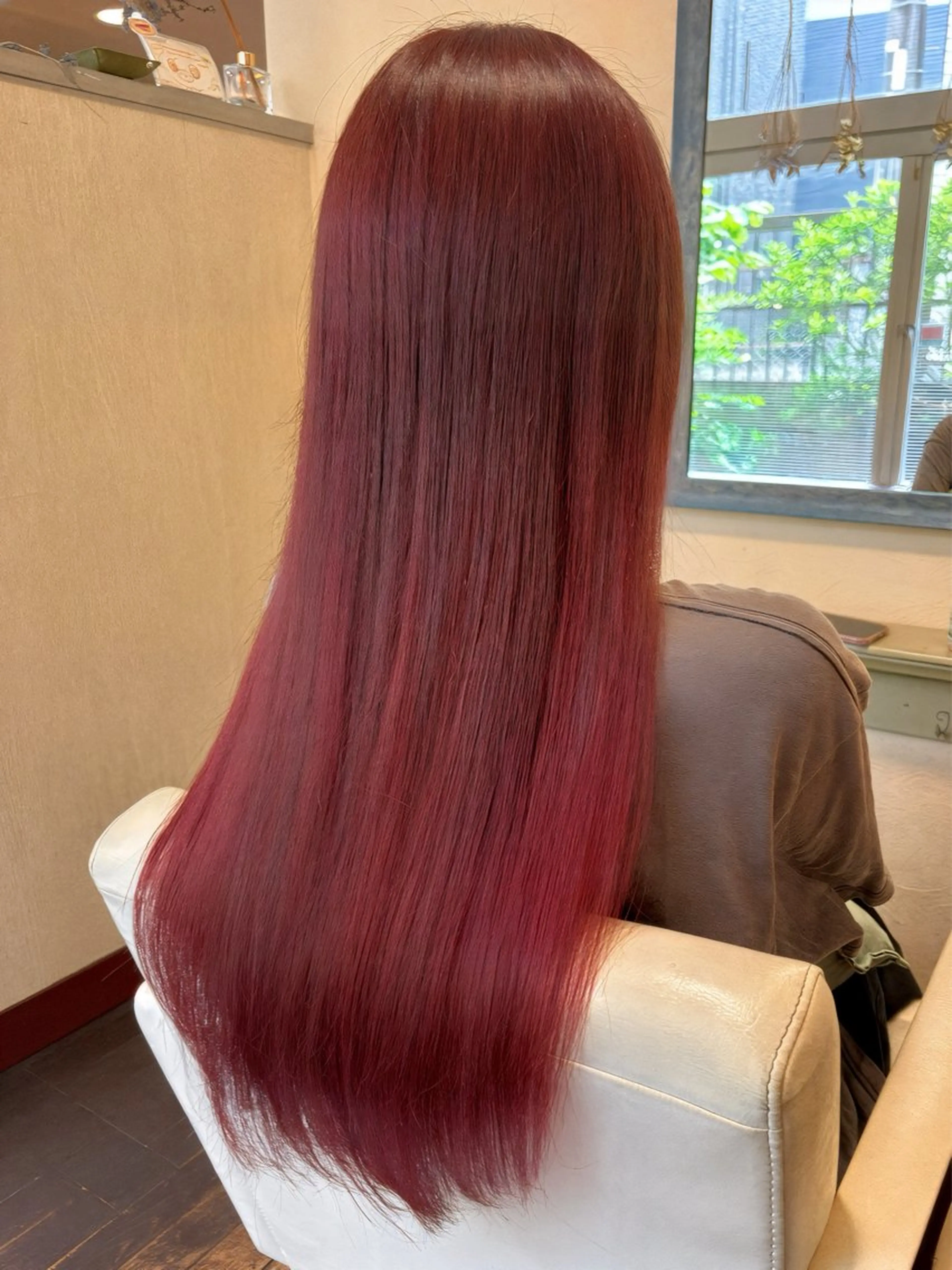 カラー アカリ😸🫶 カラーリスト🧡のヘアスタイル