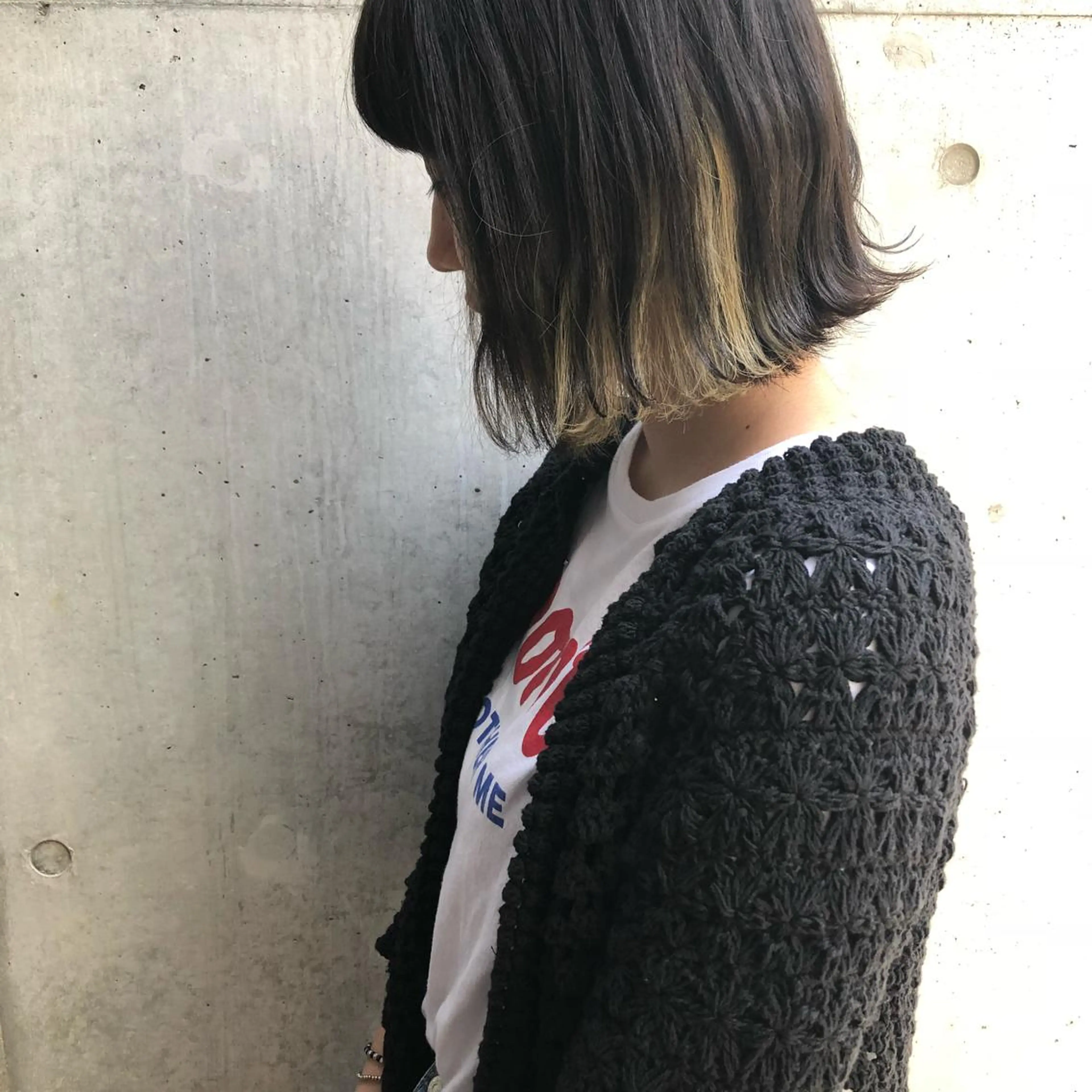 ミディアム カラー ヘアアレンジ グレージュ インナーカラー ヘアカラー YAWN所属・YAWN《ヨウン》 Yucaのその他イメージ