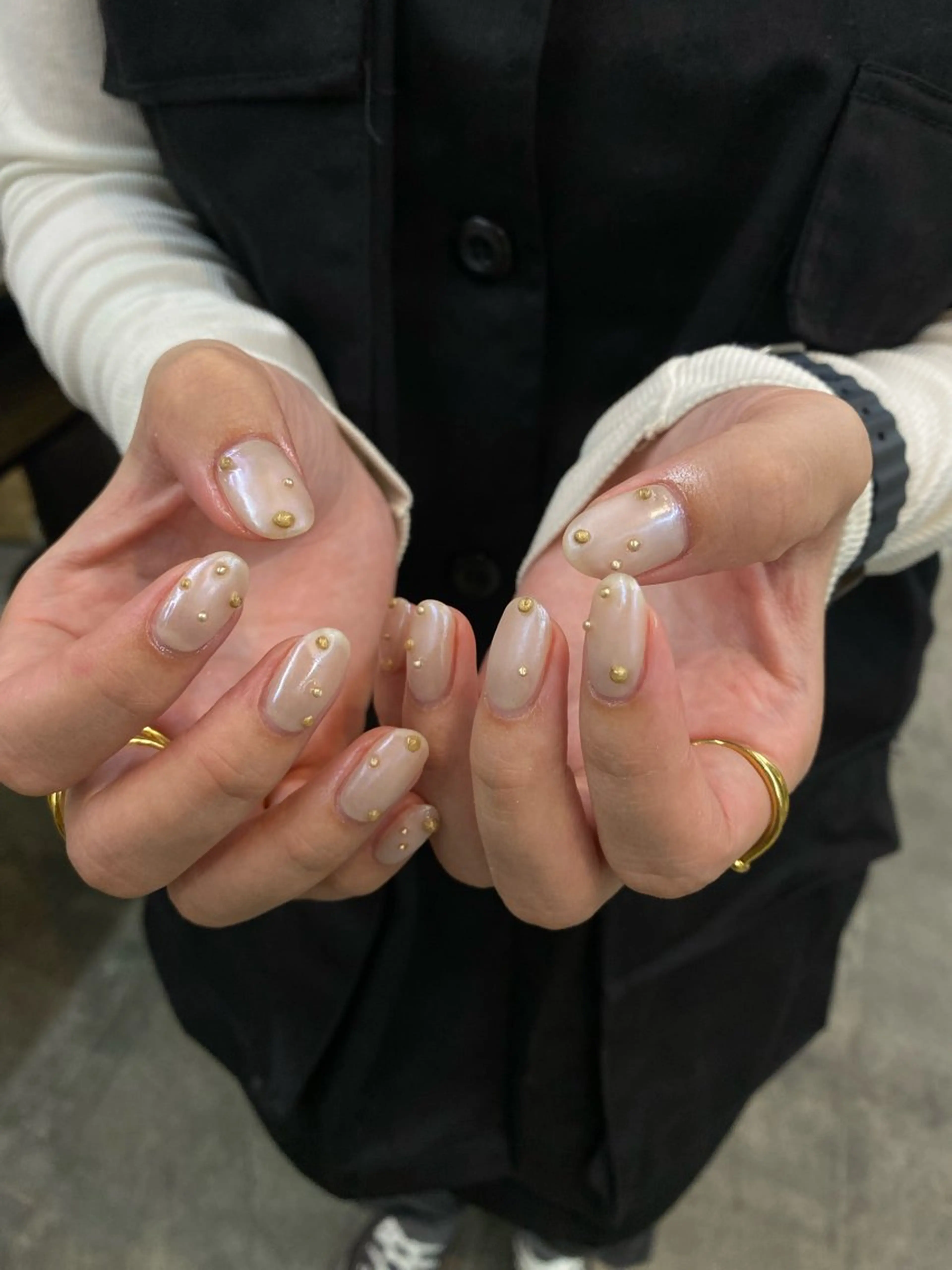 ネイル マットネイル ハンドネイル nable.所属・望月 実莉のネイルデザイン
