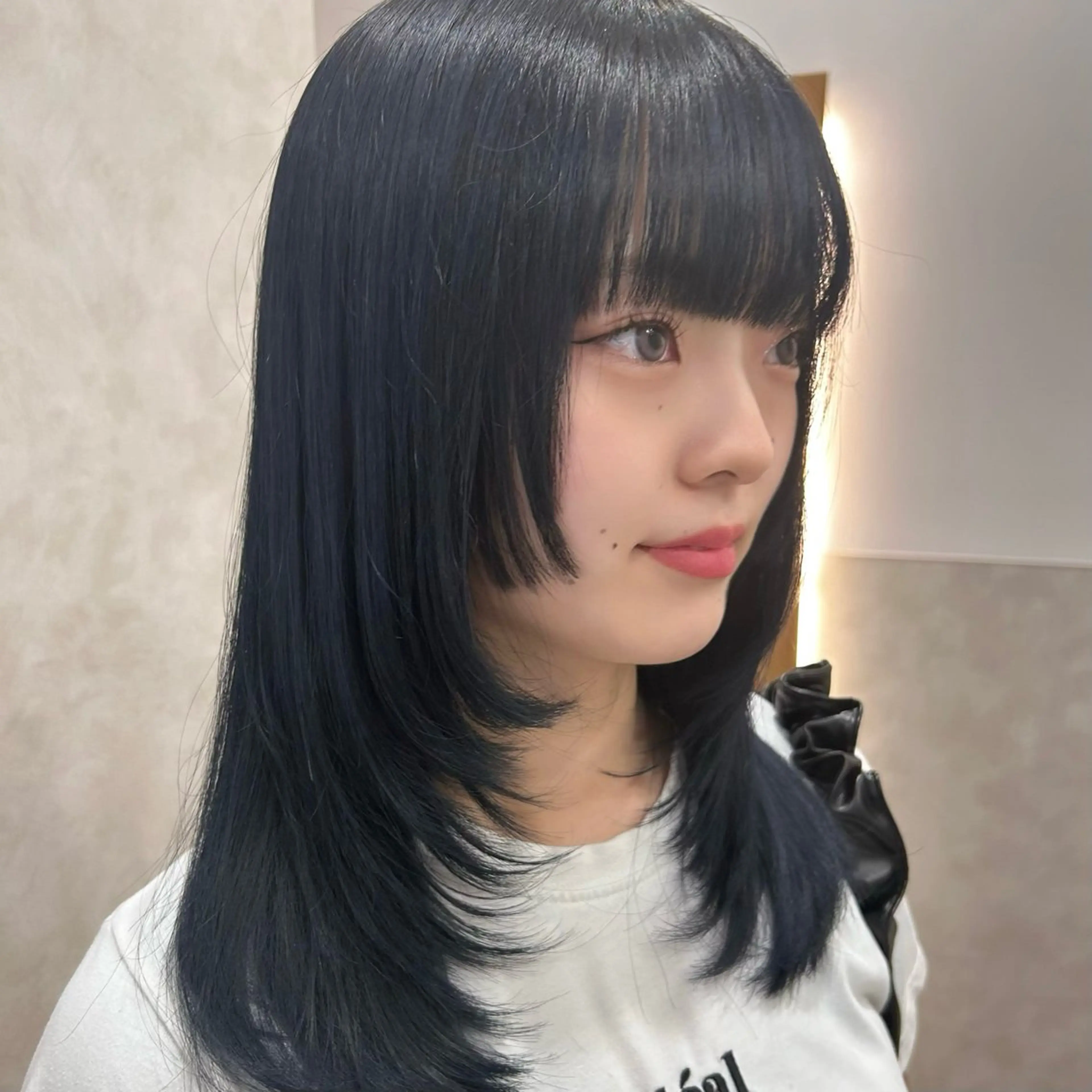 セミロング カラー カット ヘアカラー トリートメント レイヤー/艶カラー/ Natsuho💞のヘアスタイル