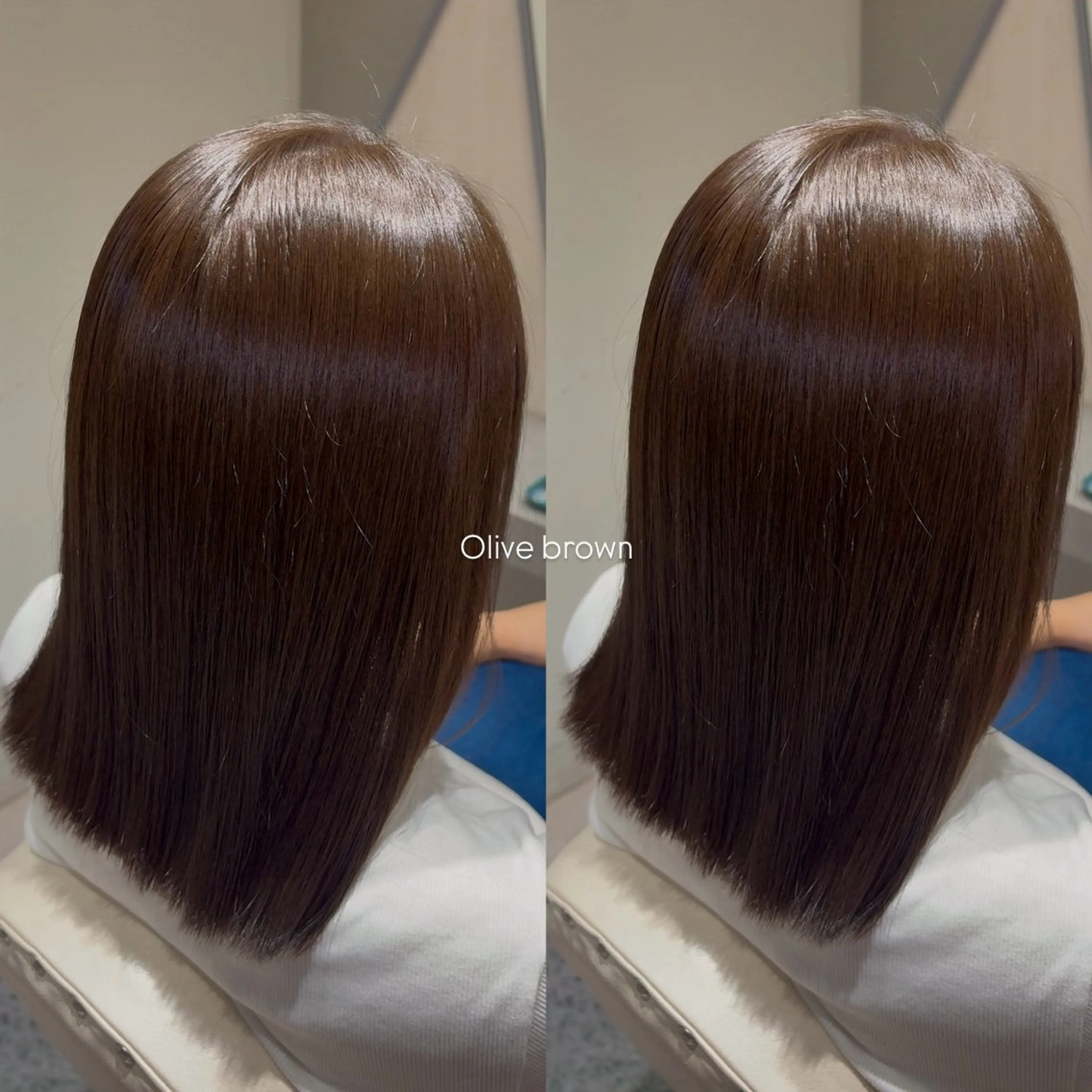 ミディアム カラー ヘアカラー トリートメント Amas ⌇みくのヘアスタイル