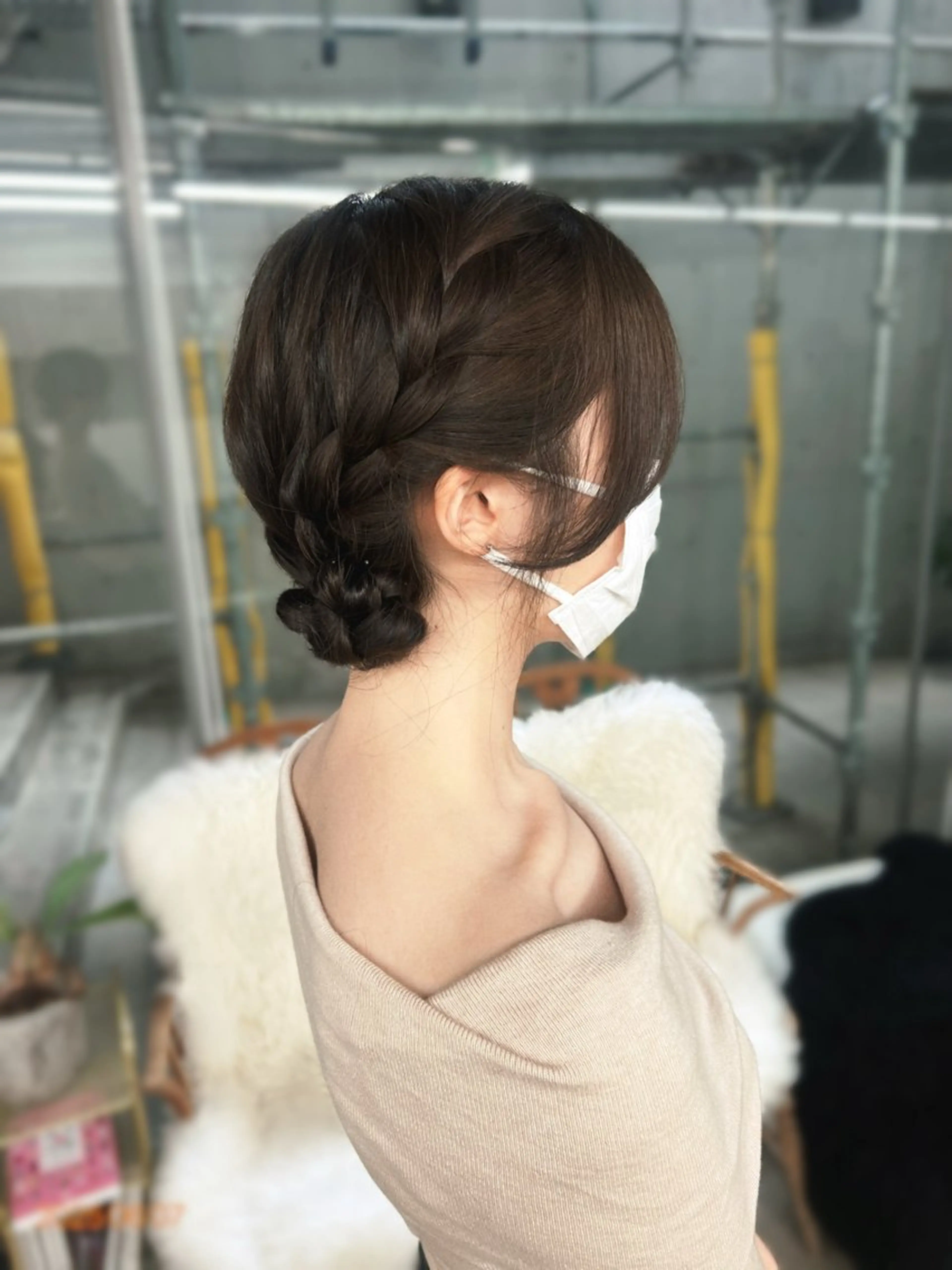 ヘアセット Pia Yakuin所属・【Pia】 萌亜のヘアスタイル