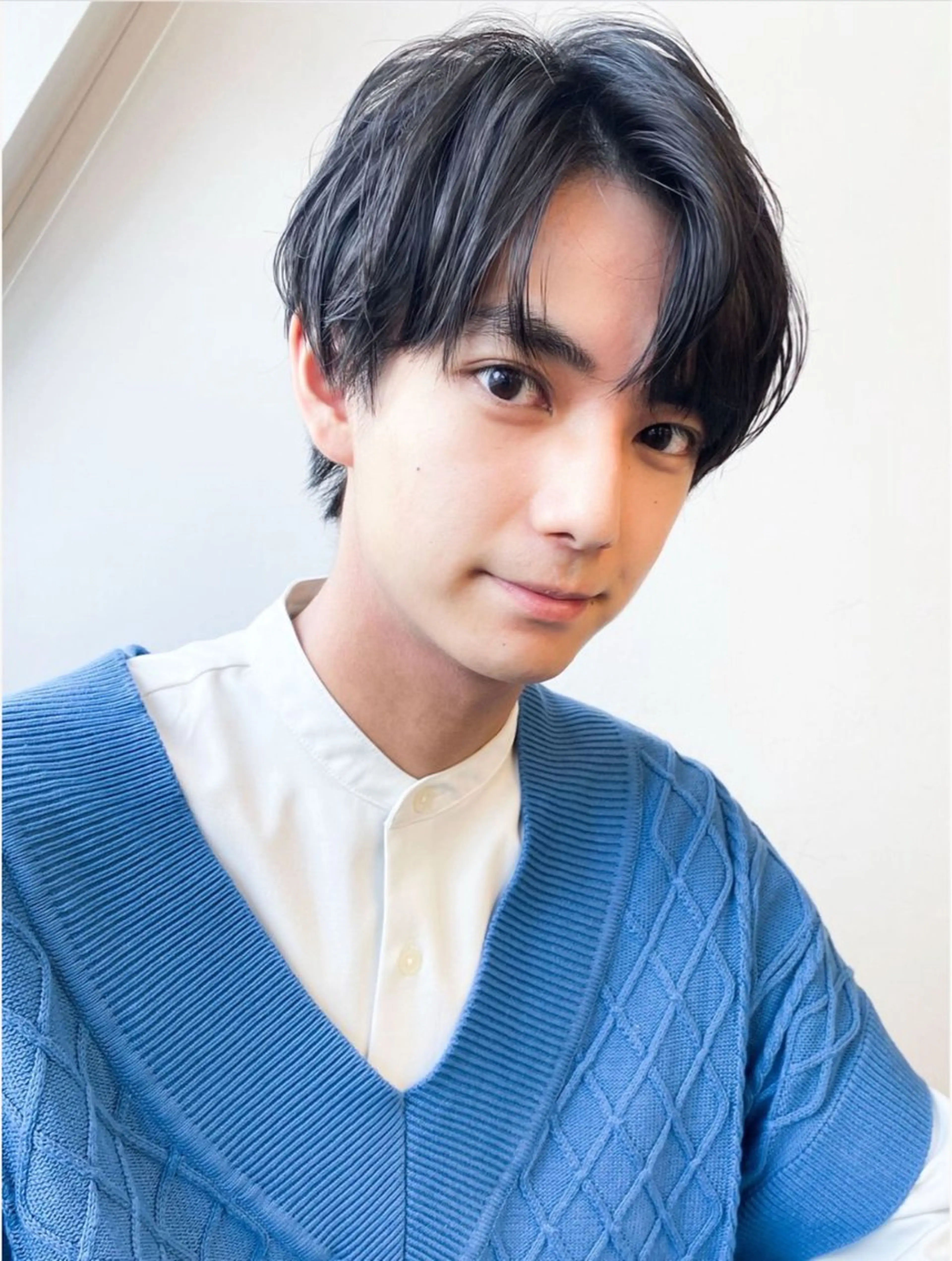 ショート パーマ メンズ カット パーマ 加藤 いくみのヘアスタイル