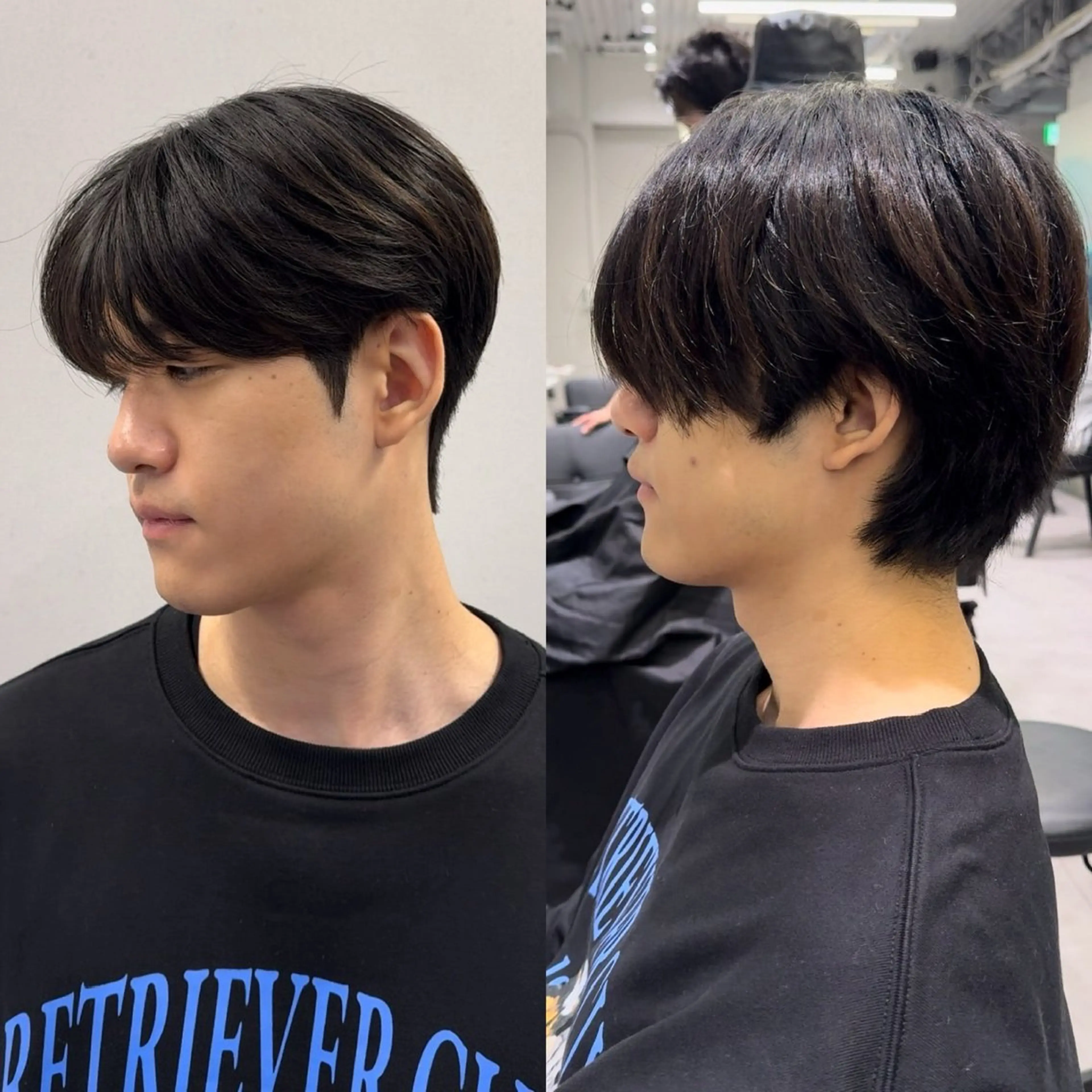 無料メンズカット＋パーマ落とし(こちらのメニューは縮毛矯正ではないです🙇‍♂️)の写真