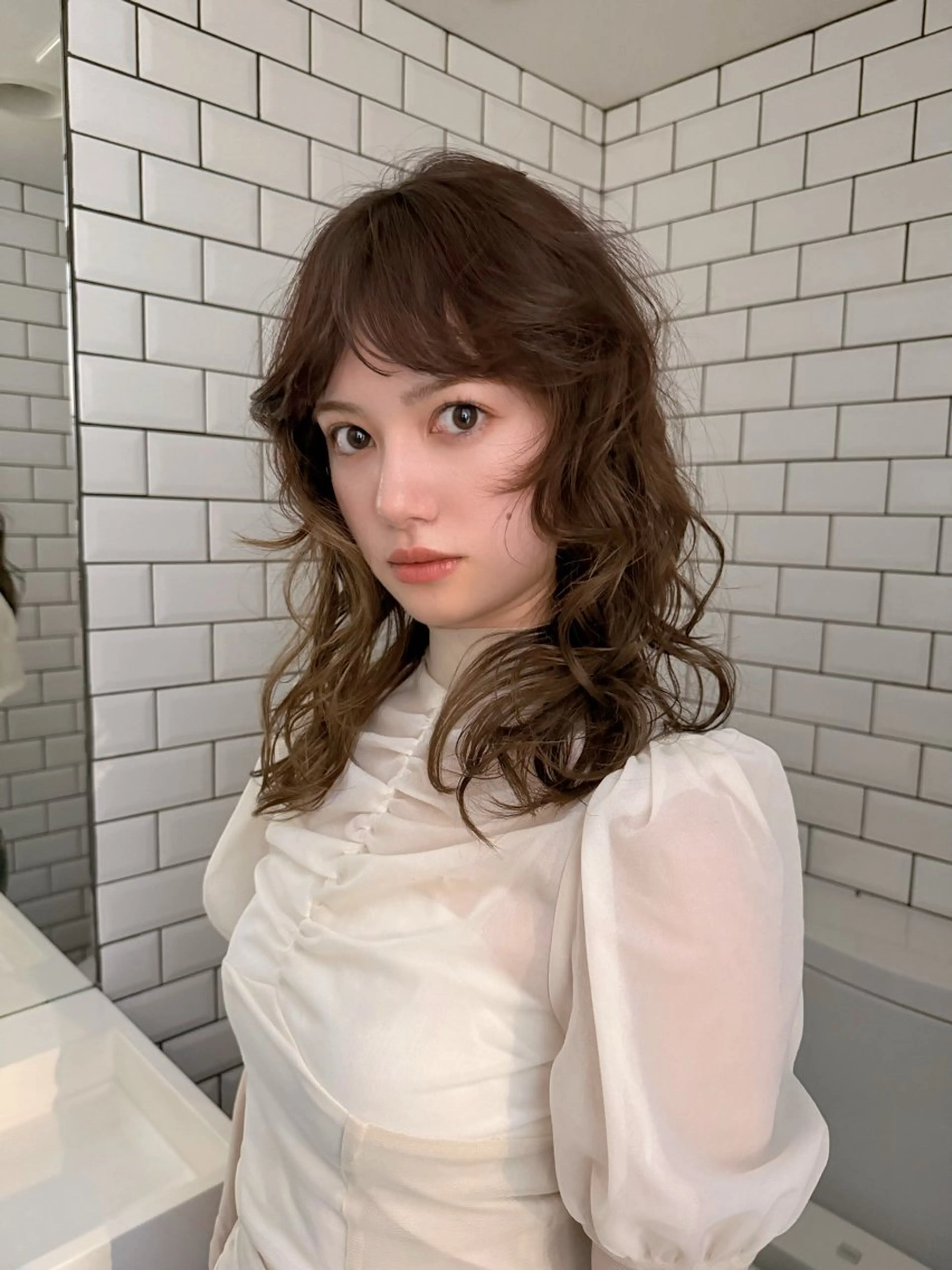 セミロング モデル募集中❗️ 吹矢　渉のヘアスタイル