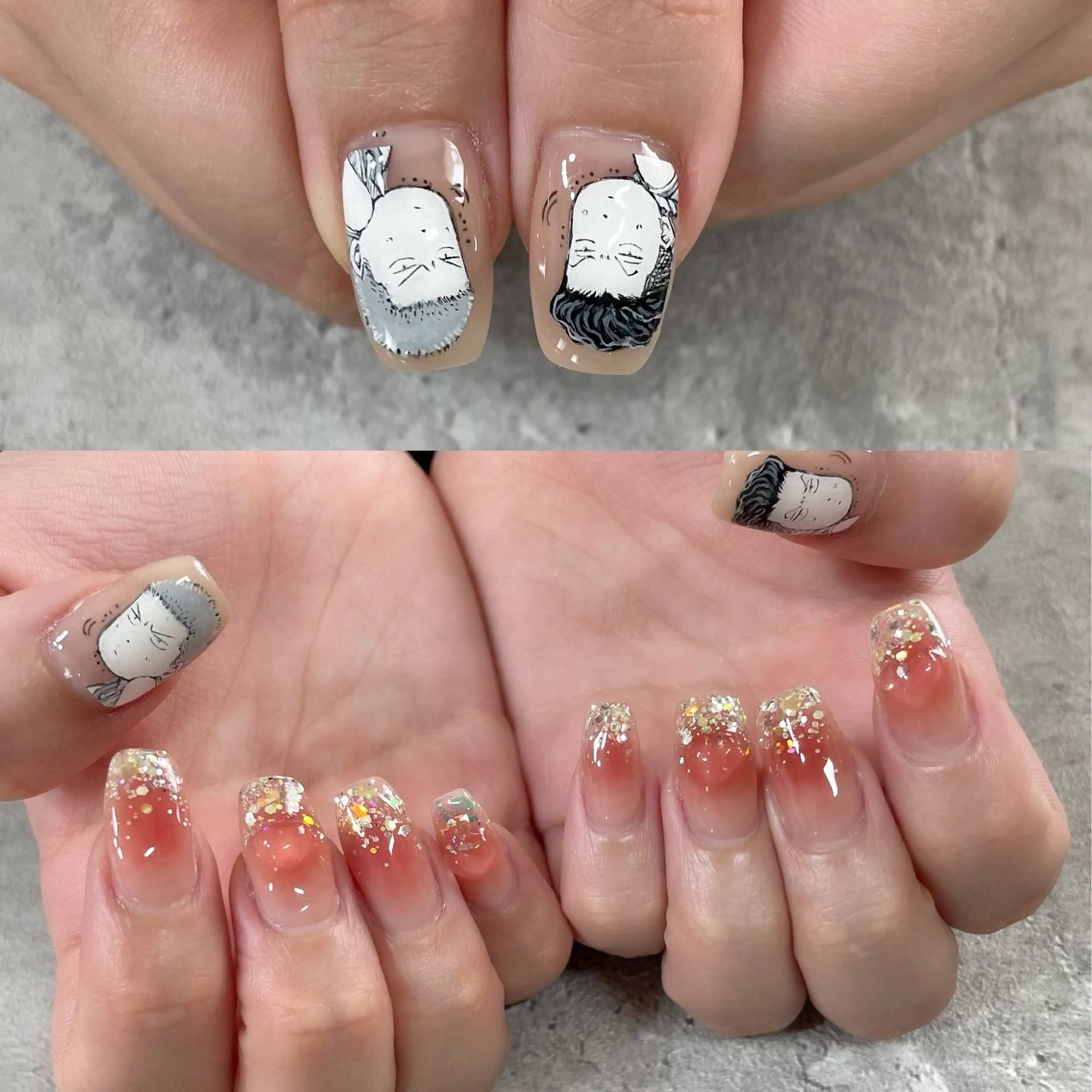 ネイル 東 千夏のネイルデザイン