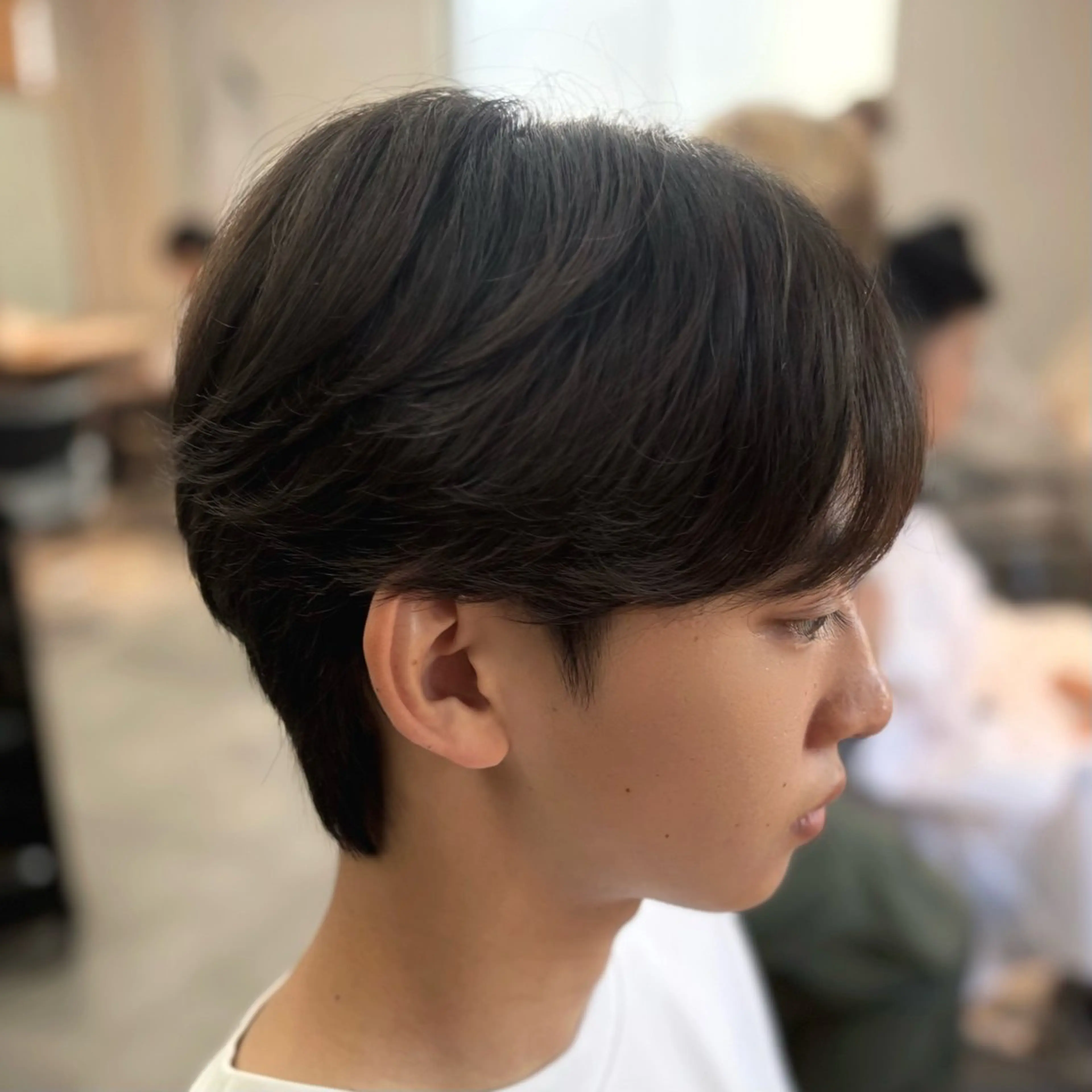 ミディアム ウルフカット カット メンズカラー/ウルフ マッシュ/千葉/大堰のヘアスタイル
