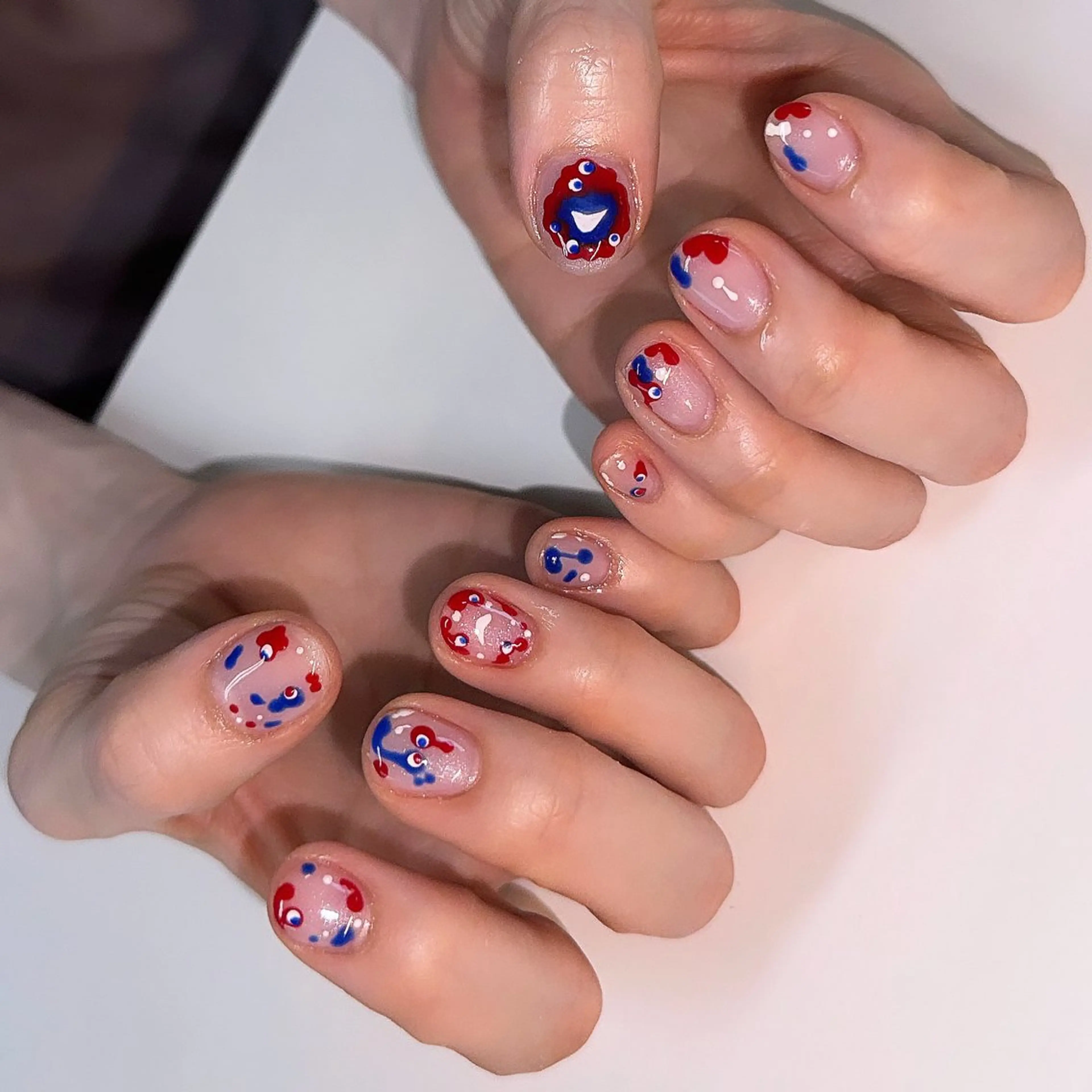 ショート ハンドネイル Amo所属・Amo nailのネイルデザイン
