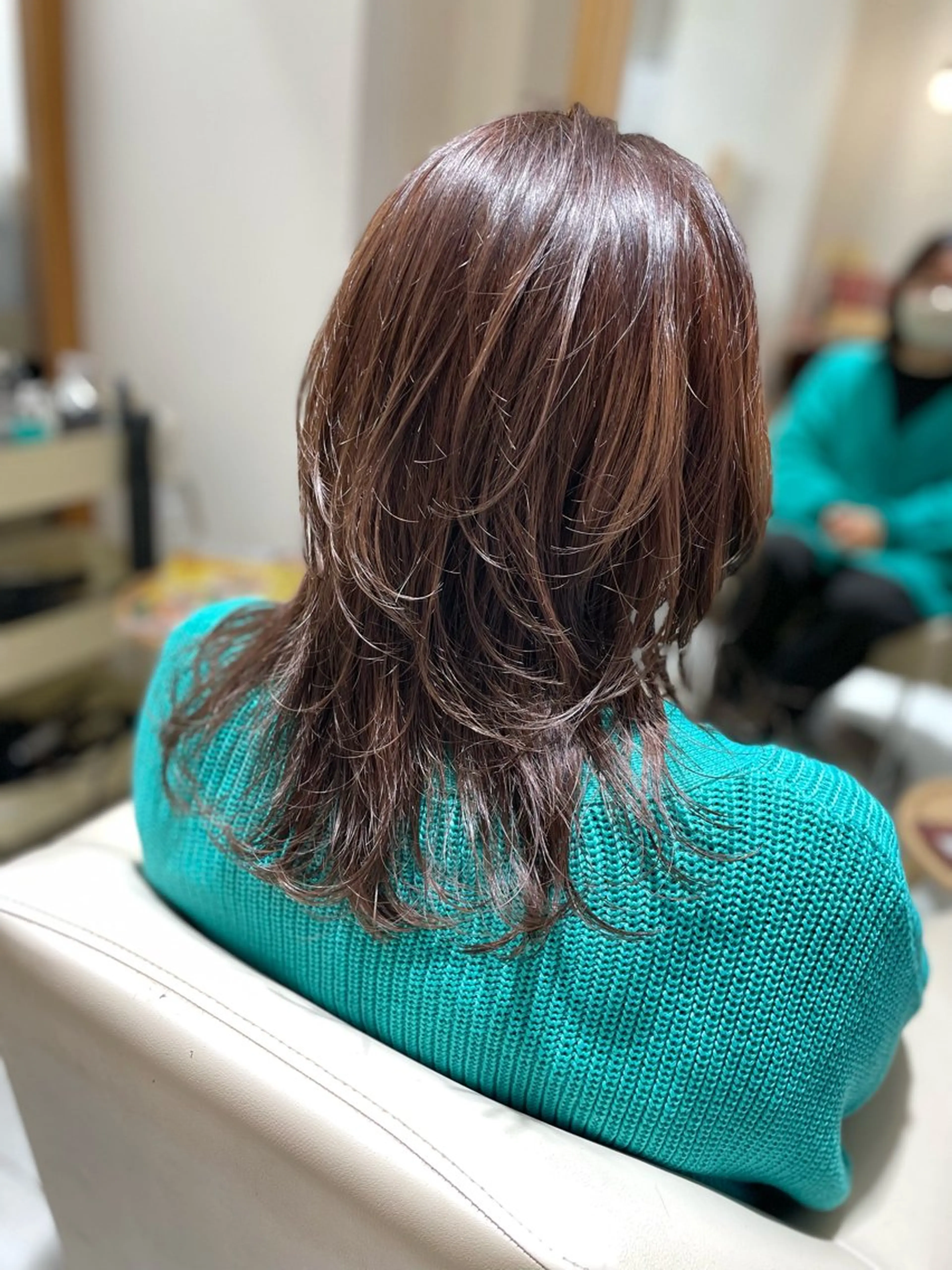 セミロング カラー 【NOE】┊ hanasakayaのヘアスタイル